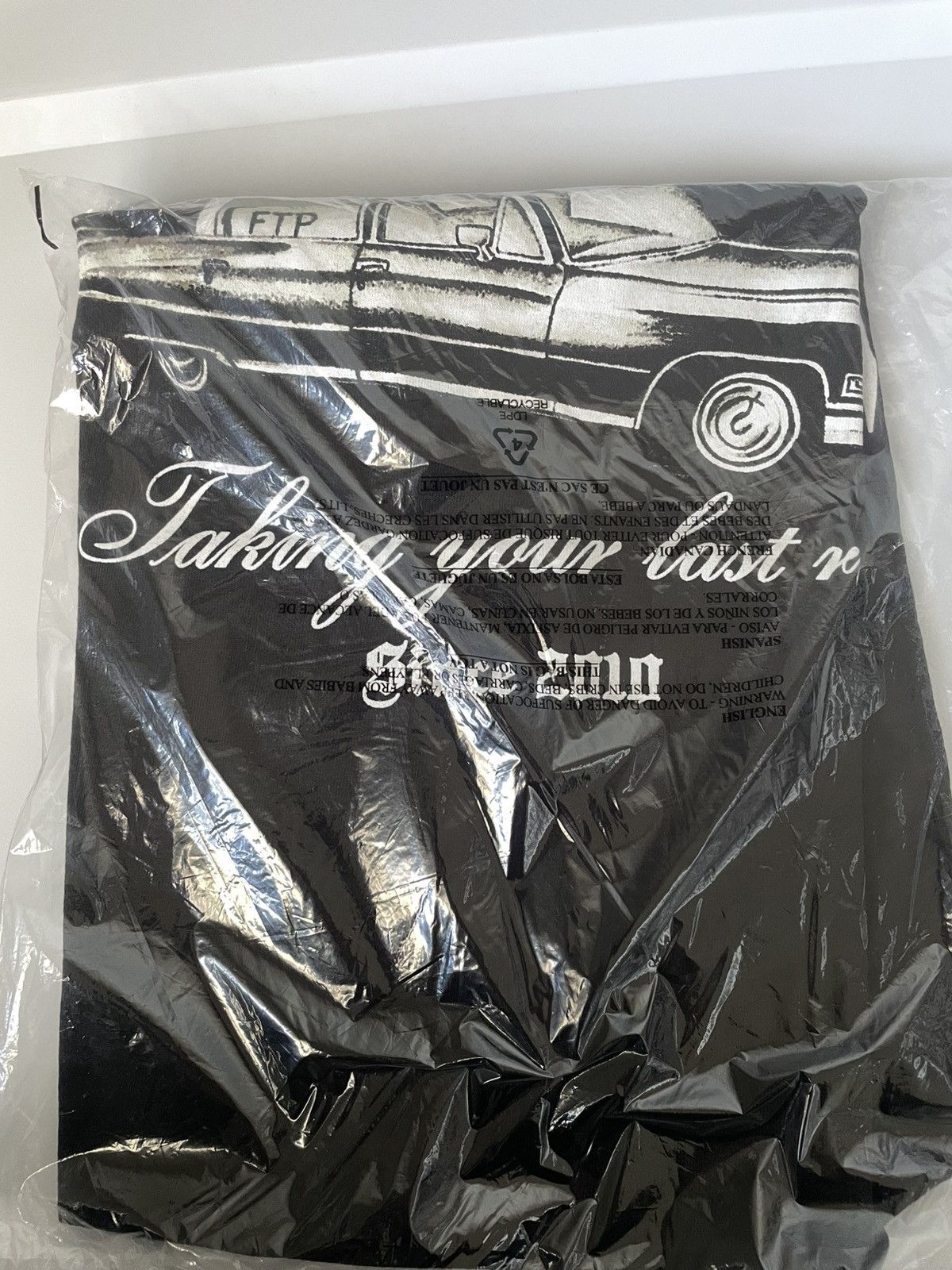 Fuck The Population FTP ONE LAST RIDE TEE LARGE Size US L / EU 52-54 / 3 - 3 Thumbnail