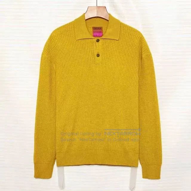 Ermenegildo Zegna Zegna X Elder Statesman Cashmere Polo Shirt. Size US S / EU 44-46 / 1 - 1 Thumbnail