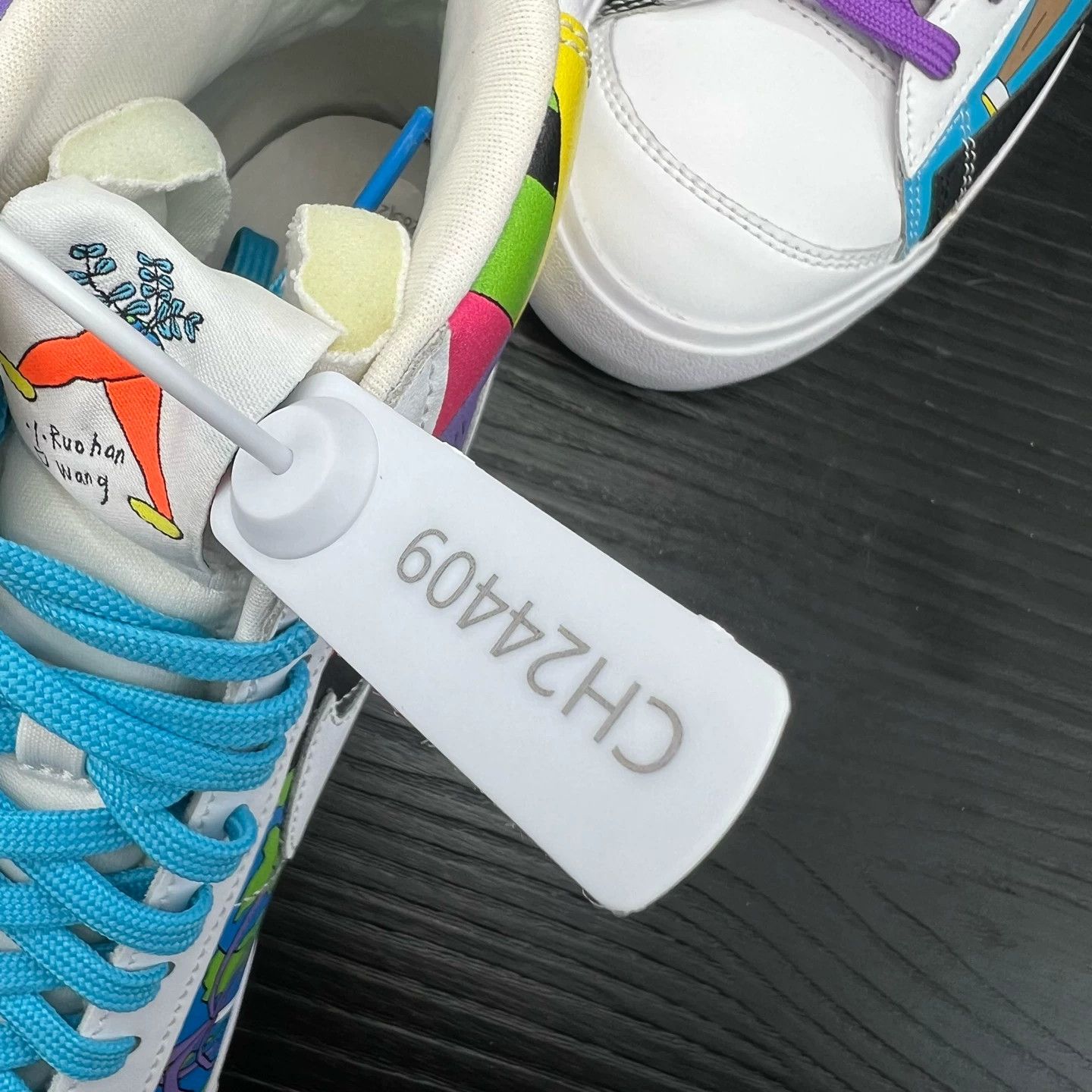 Diesel Black Gold Ruohan Wang x Blazer Graffiti (44.5) - New, No Box Size US 10.5 / EU 43-44 - 9 Thumbnail