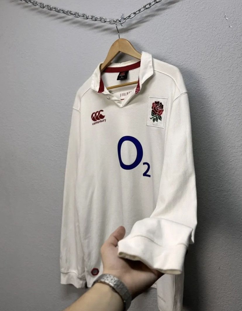 Canterbury of New Zealand × Vintage Canterbury England Jersey Long Sleeve Size US XL / EU 56 / 4 - 4 Thumbnail