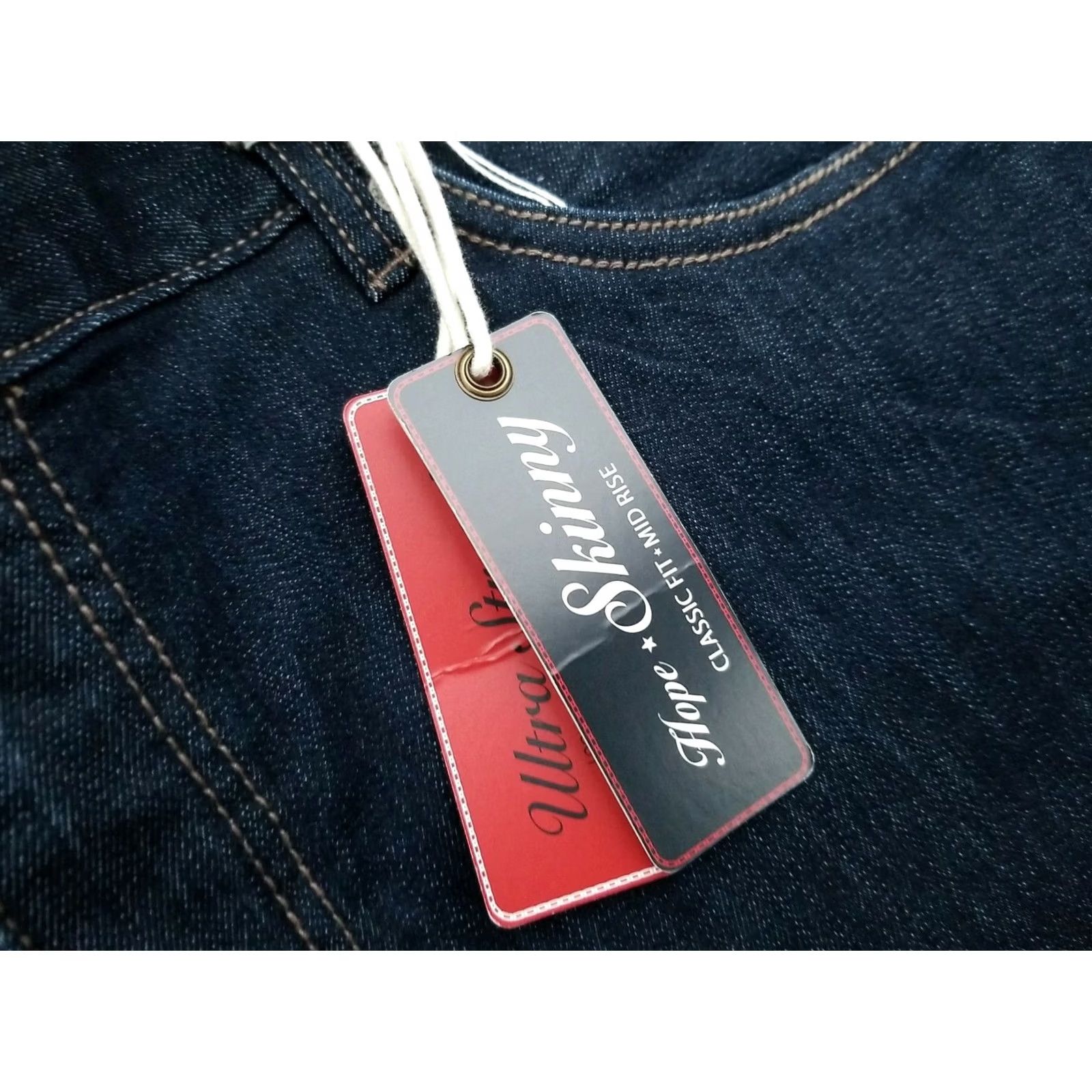 Tommy Hilfiger Tommy Hilfiger Hope Classic Fit Mid Rise Skinny Jeans Size 20 Womens Plus Blue Long Measures 40x29 New Size 42" / US 20 - 2 Thumbnail