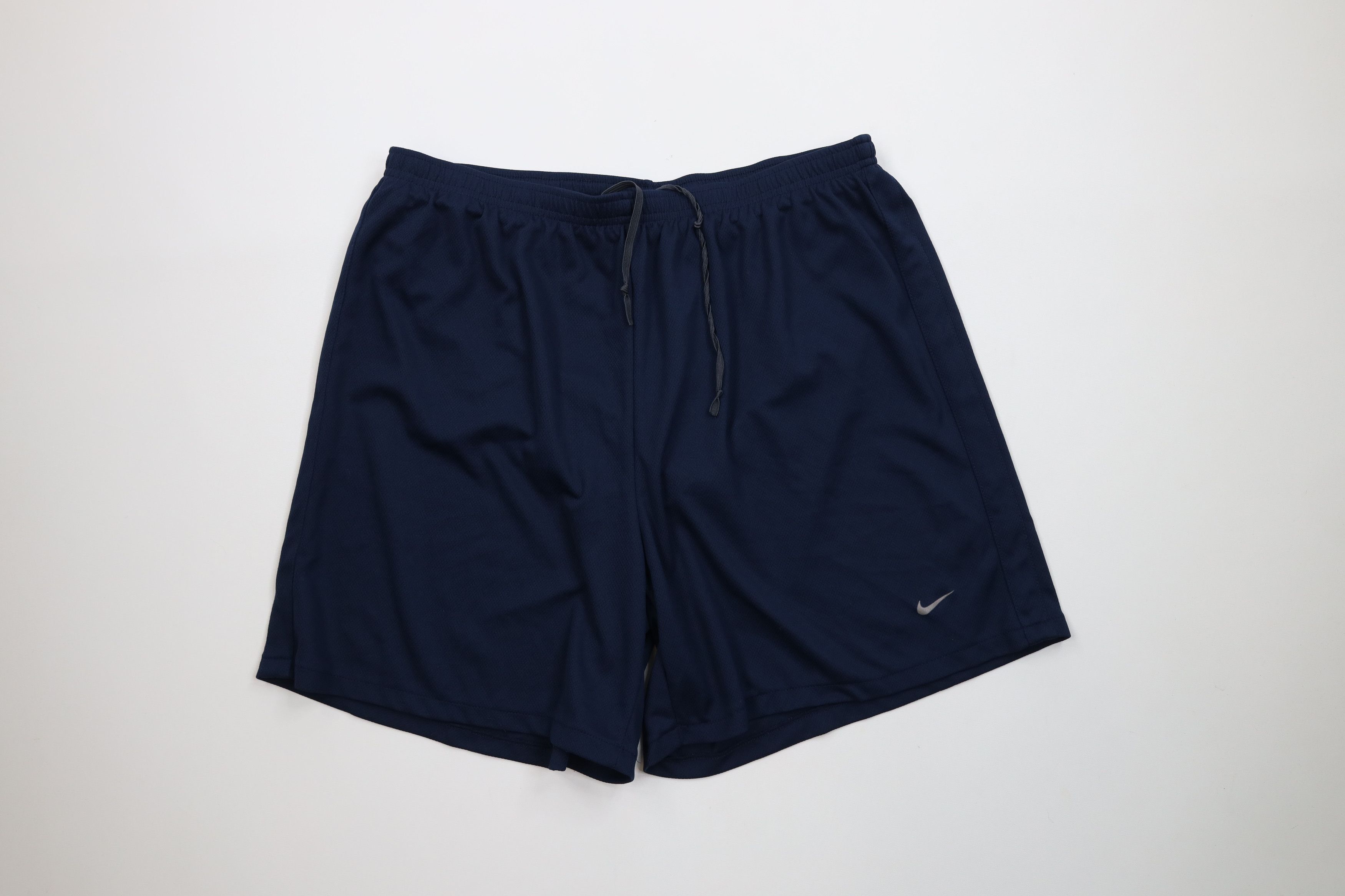 Nike Vintage Nike Scott Mini Swoosh Above Knee Lined Shorts Blue Size US 38 / EU 54 - 1 Thumbnail