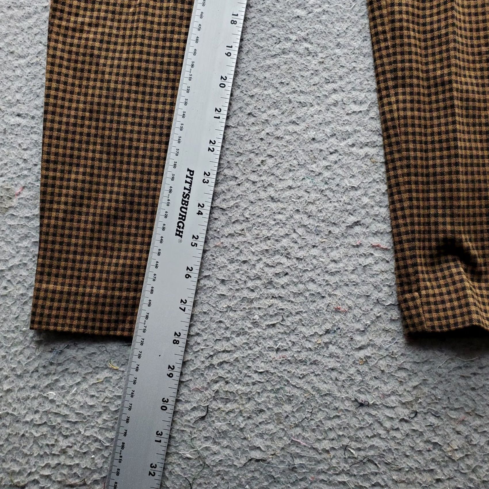J. Jill J. Jill Ponte Leggings Women M Multi Gingham Stretch High Waist Seamless Pull On Size 32" / US 10 / IT 46 - 4 Thumbnail