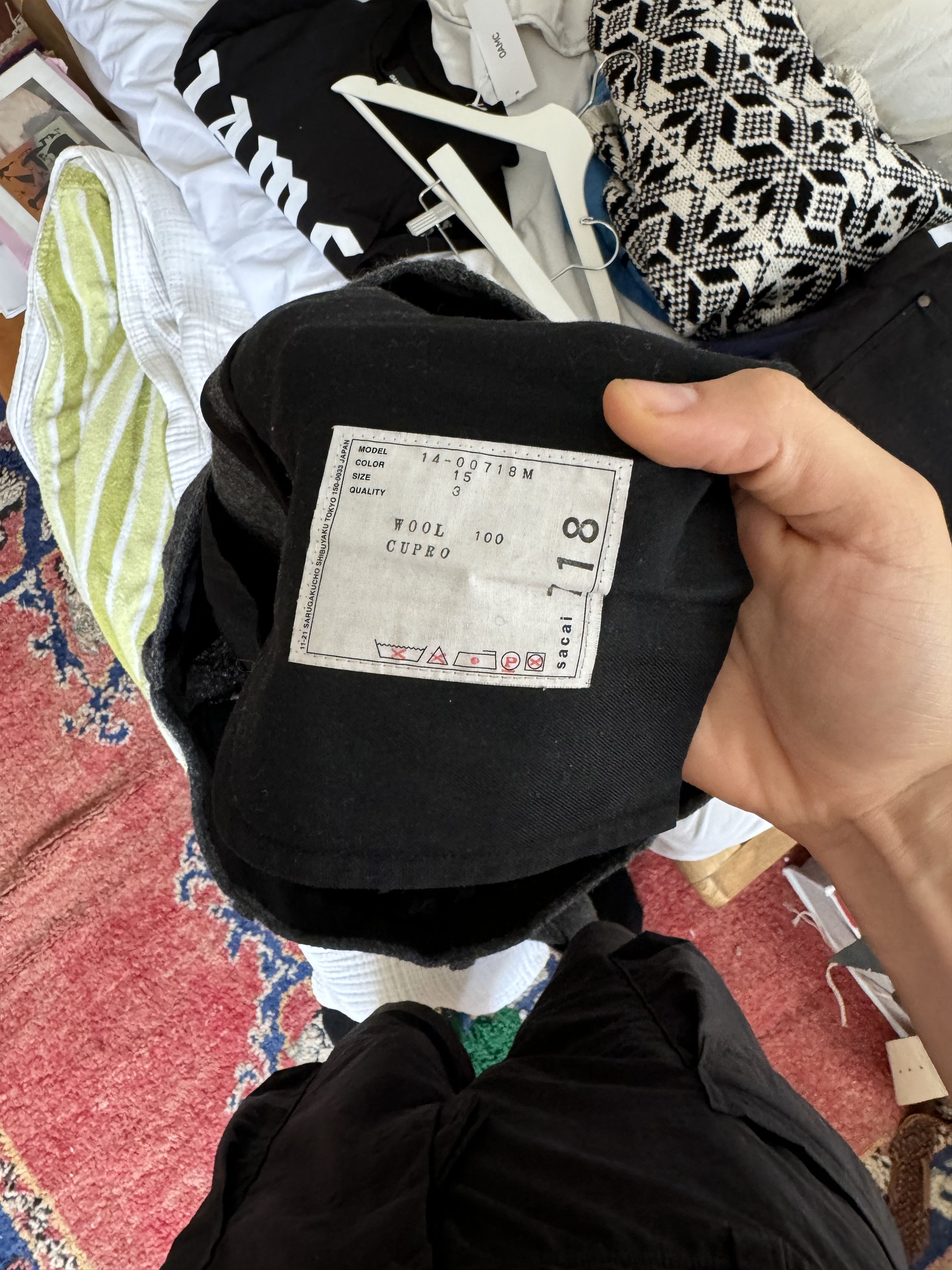Sacai Wool Pants Size US 34 / EU 50 - 4 Thumbnail