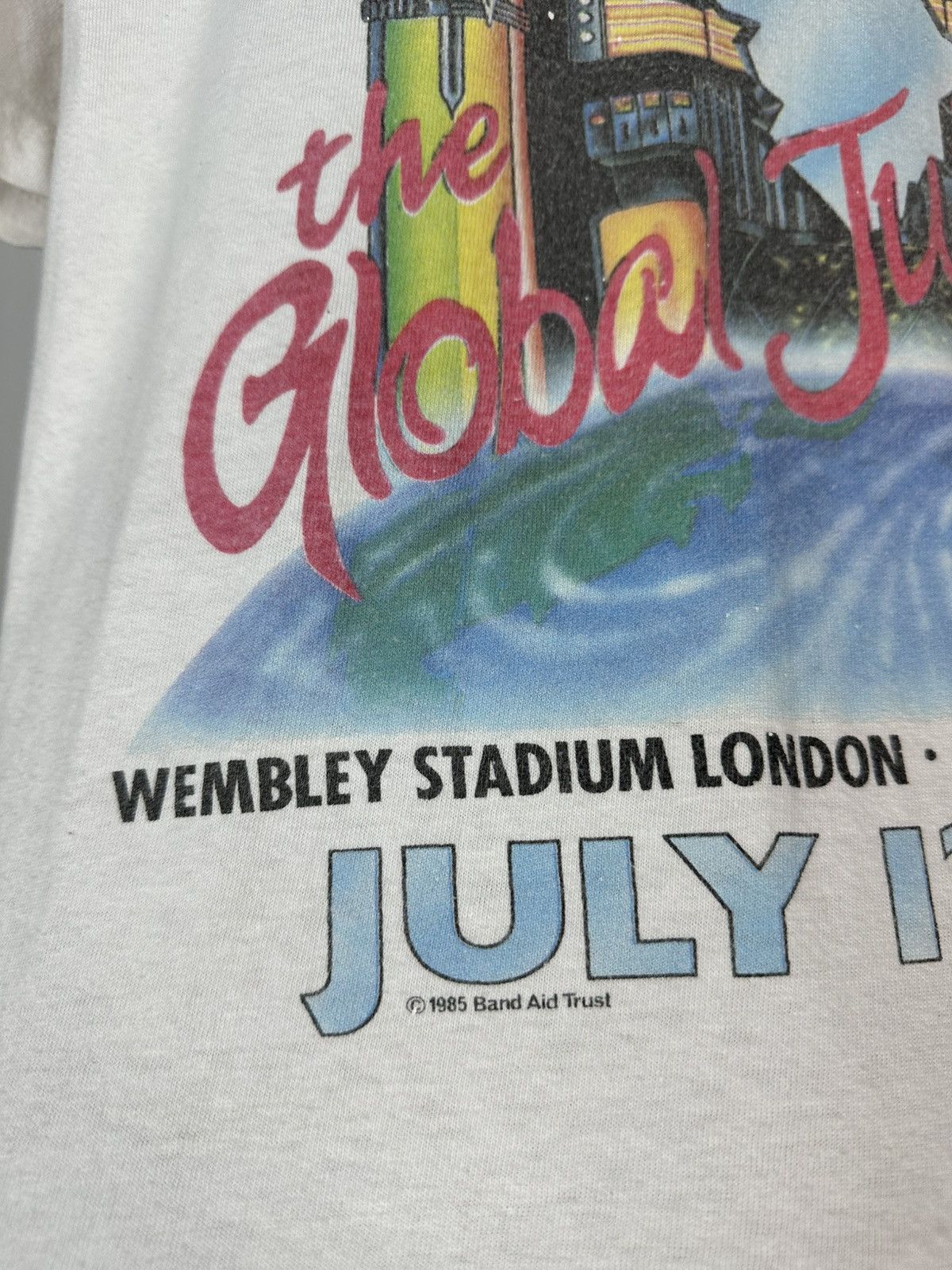 Other Live Aid 1985 The Global Jukebox T Shirt Vintage Concert L Size US L / EU 52-54 / 3 - 7 Thumbnail
