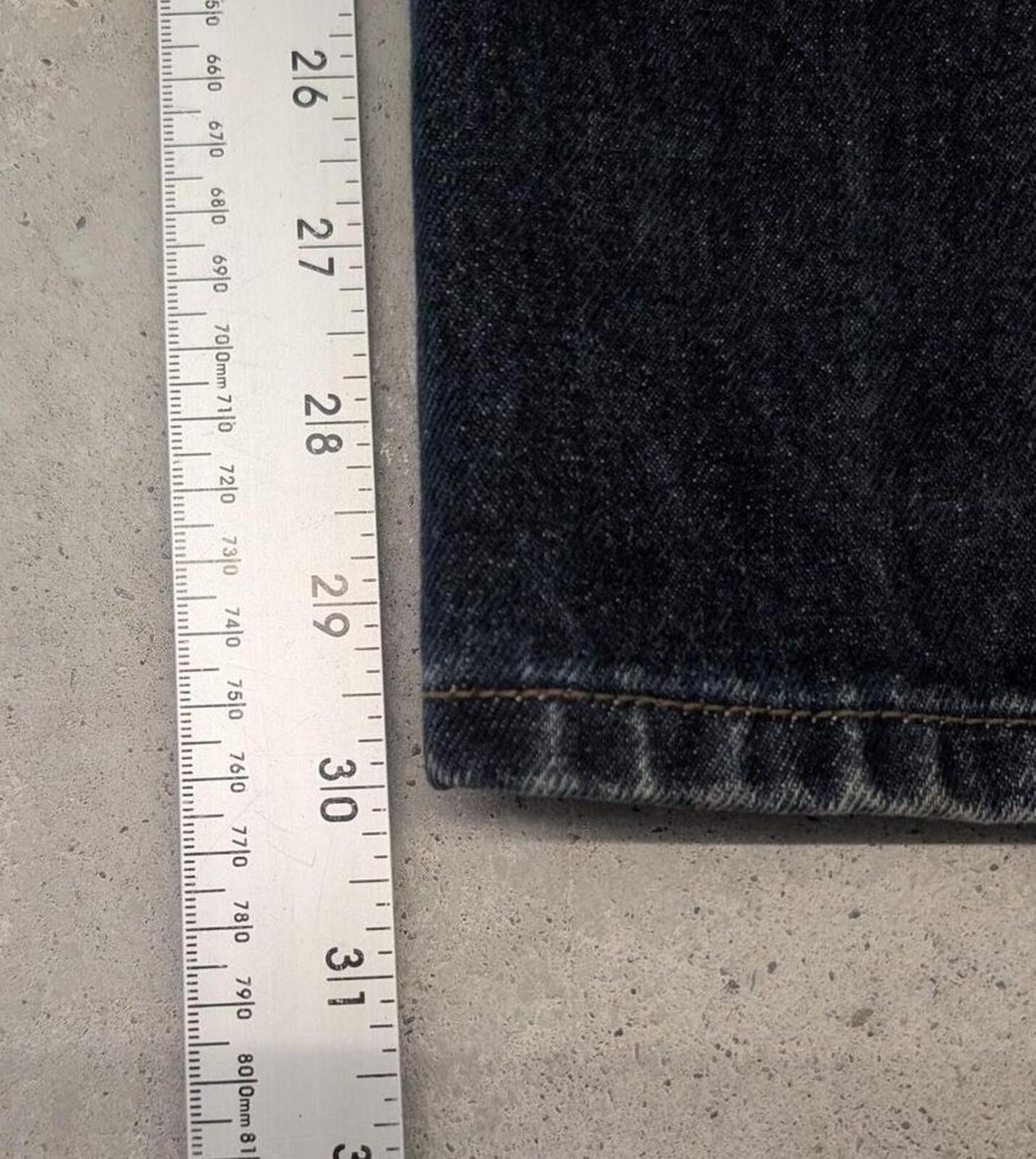 Playboy Vintage 90s Playboy Basic Jeans Dark Blue Denim Size US 31 - 6 Thumbnail