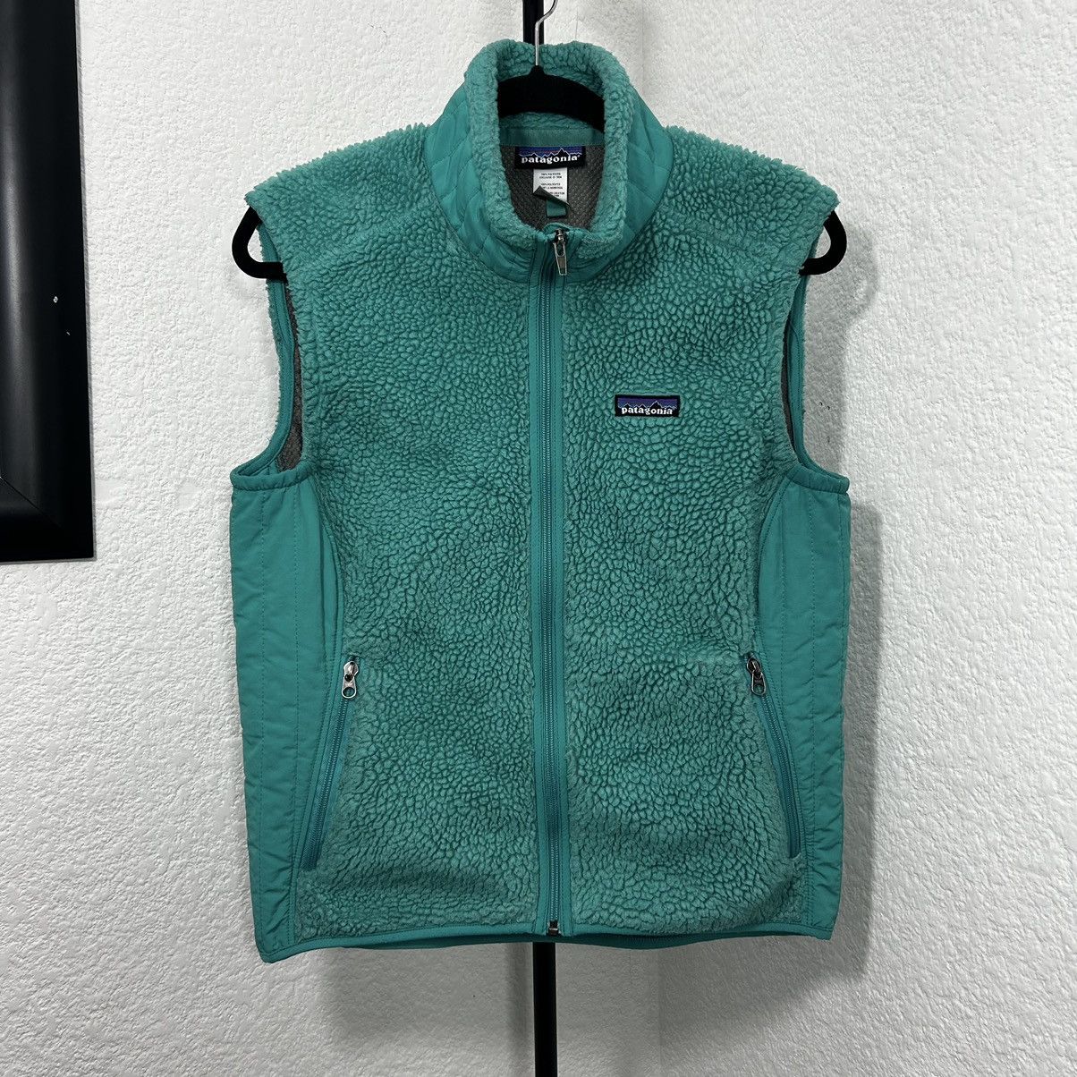 image of Patagonia Retro X Teal Vest Fall 2011, Women's (Size Large)