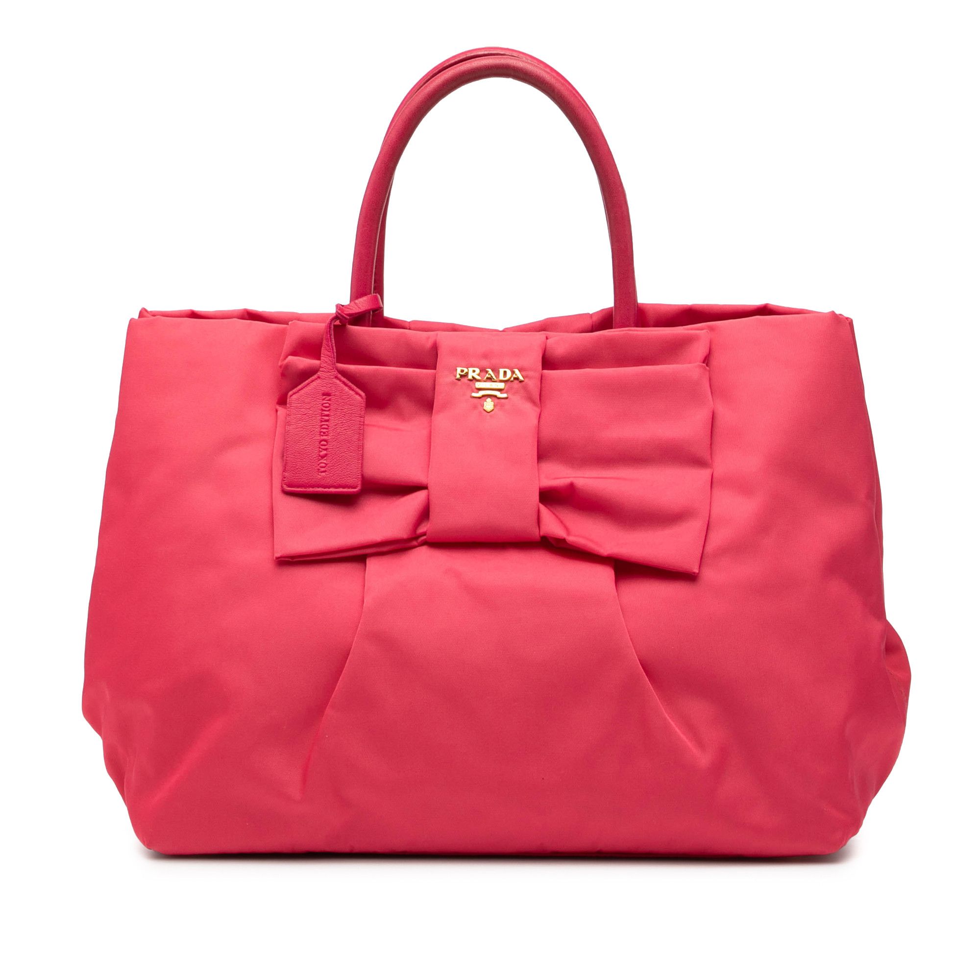 Prada Prada Tessuto Fiocco Bow Tote Size ONE SIZE - 1 Thumbnail