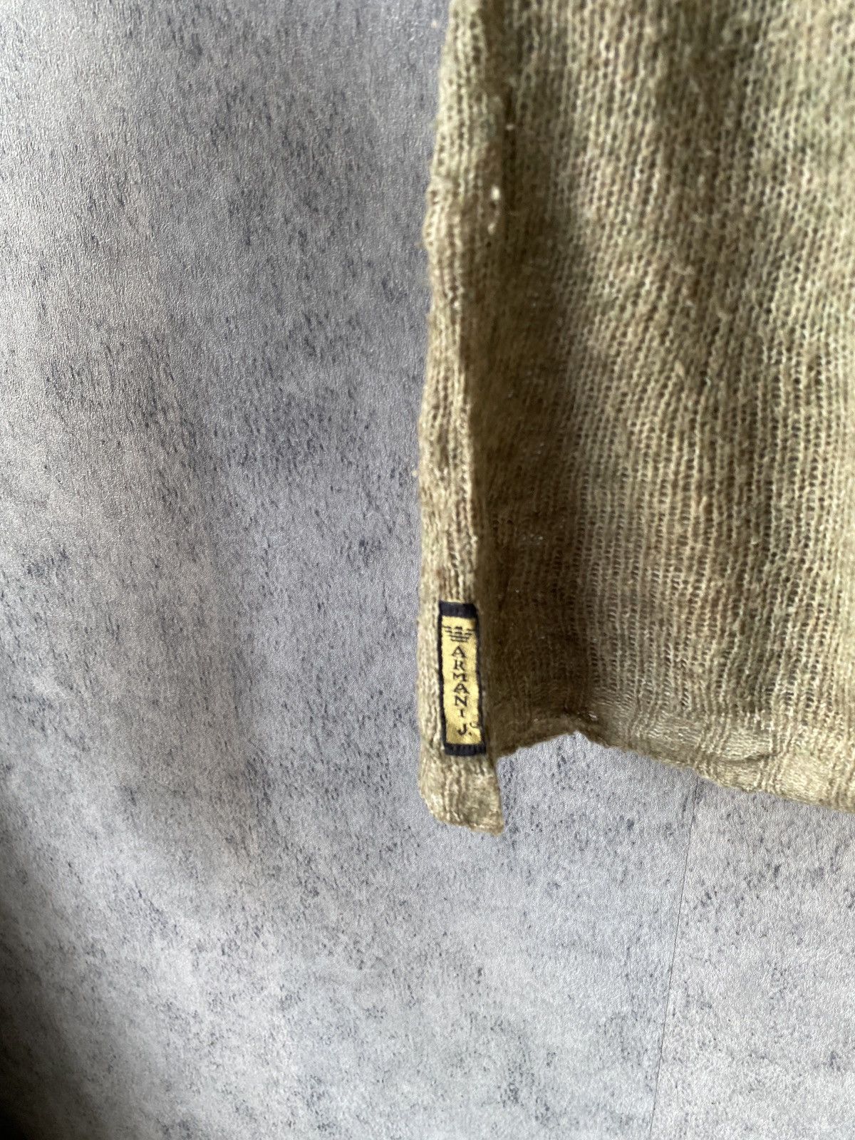 Giorgio Armani Armani Jeans Giorgio Armani Long Sleeve Knitwear Size US M / EU 48-50 / 2 - 14 Thumbnail