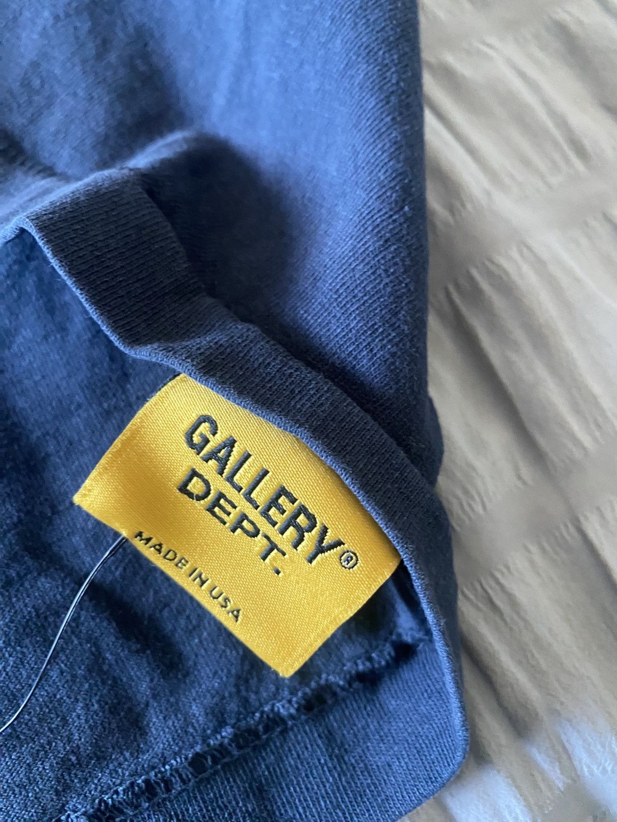 Gallery Dept. Gallery Dept Souvenir Red Logo Navy Blue Tee Size US XL / EU 56 / 4 - 6 Thumbnail