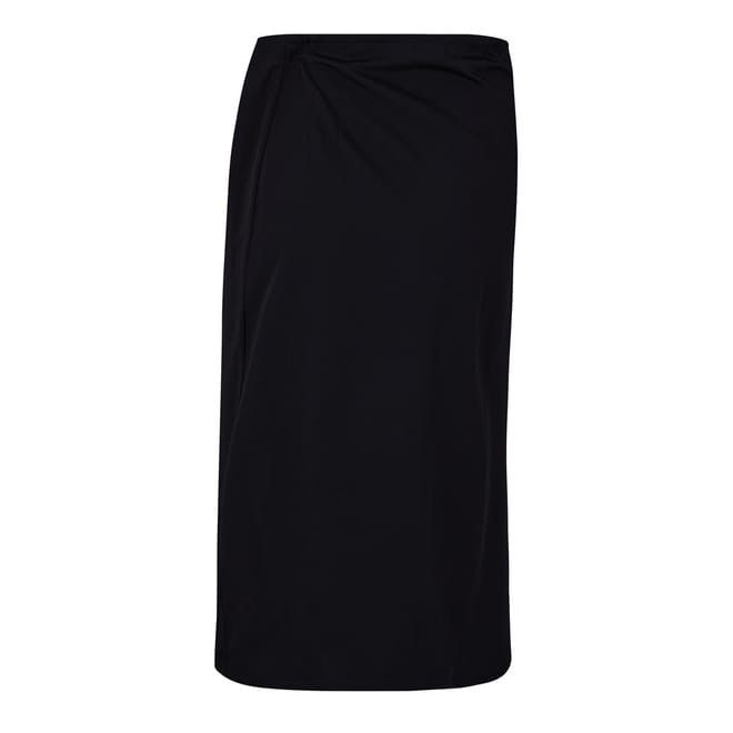 Bottega Veneta Bottega Veneta Bv Wool Skirt in Black Size 24" / US 00 / IT 34 - 2 Thumbnail