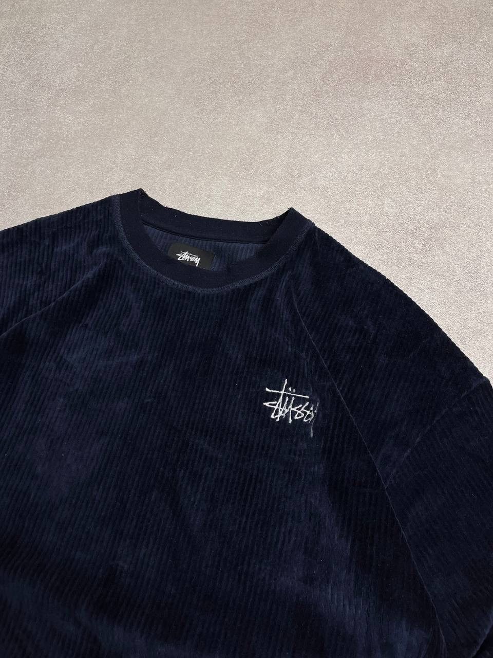 Other Vintage Stussy Velour Boxy Sweatshirt M Size US M / EU 48-50 / 2 - 3 Thumbnail