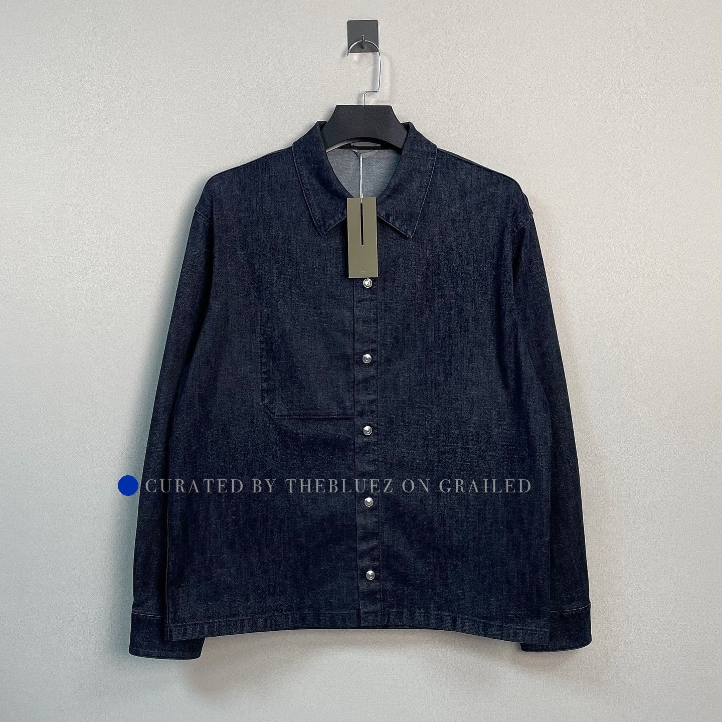 Dior Denim Jacket in Vibrant Blue Size US M / EU 48-50 / 2 - 1 Thumbnail