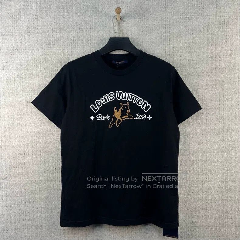 Louis Vuitton Louis Vuitton SS24 Lettered Logo Embroidered Pullover Shor Size US M / EU 48-50 / 2 - 1 Thumbnail