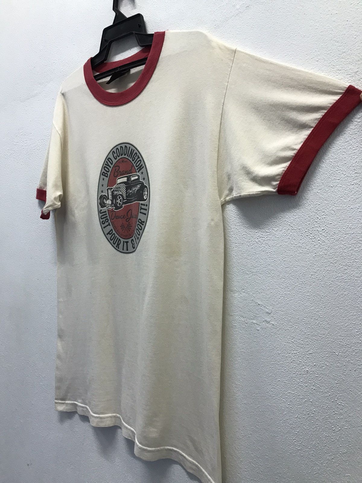 Giant × Vintage Vintage Giant Boyd Coddington Just Pour It&Floor It Shirt Size US L / EU 52-54 / 3 - 4 Thumbnail