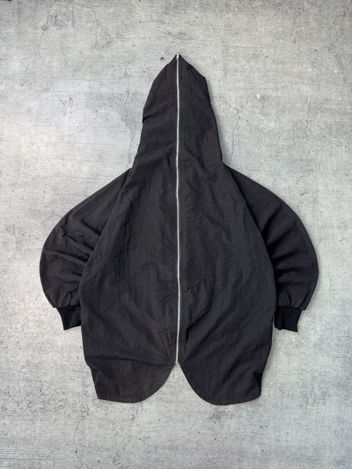 20471120 Full Zip Oversized Hoodie /rick owens style Size US L / EU 52-54 / 3 - 2 Thumbnail