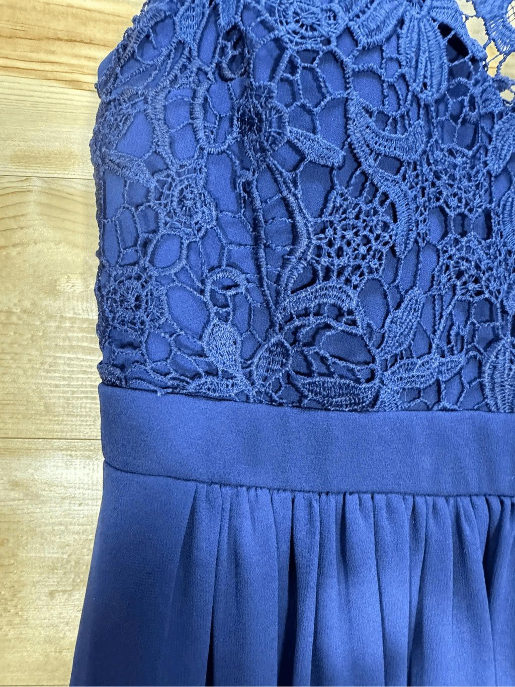 Lulus Lulus Size Medium Oak Elk Navy Blue Maxi Long Formal Dress Size M / US 6-8 / IT 42-44 - 4 Thumbnail