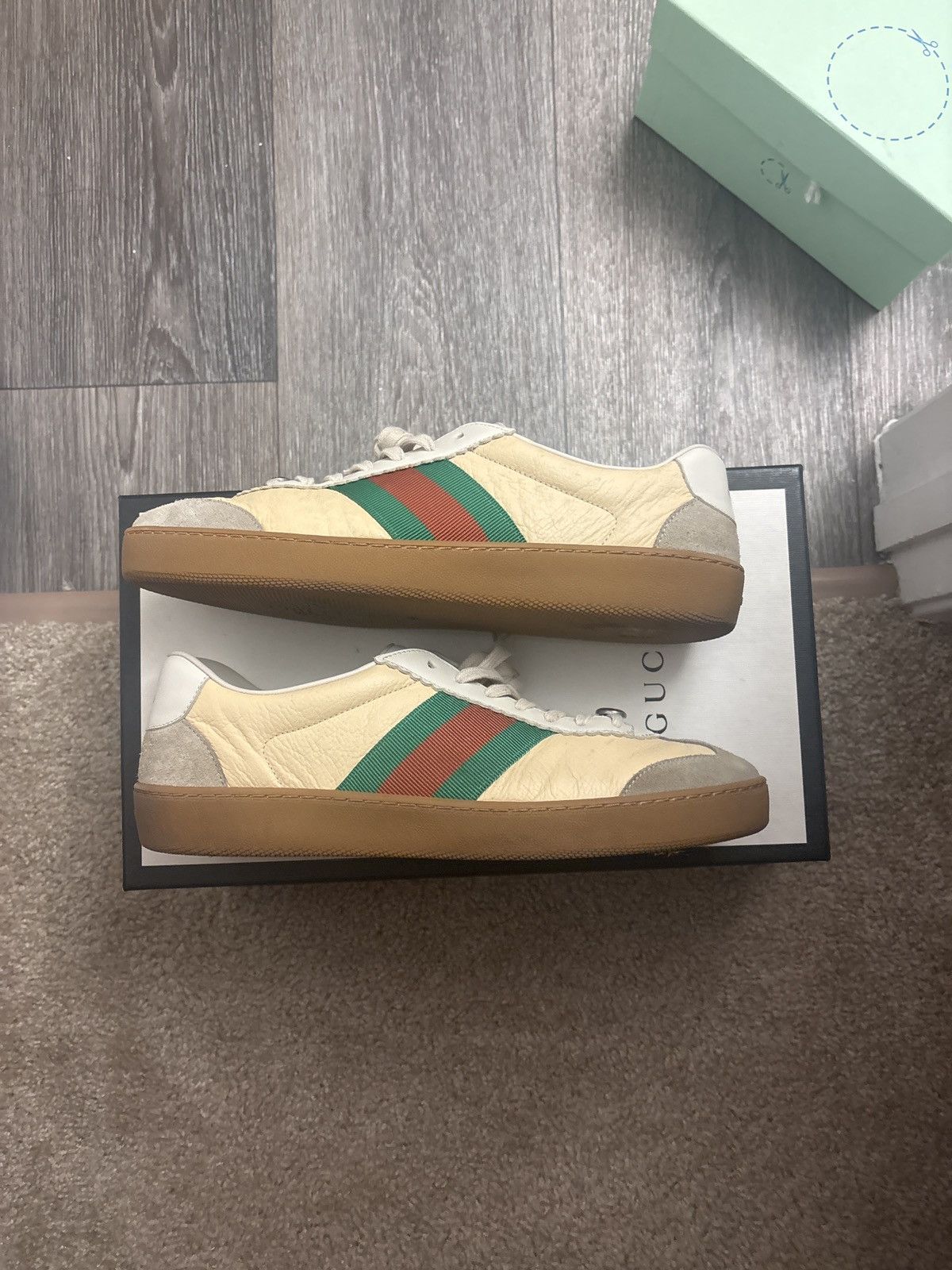 Gucci Gucci G74 Sneakers euro size 9 fits 10-10.5 US Size US 10.5 / EU 43-44 - 1 Thumbnail