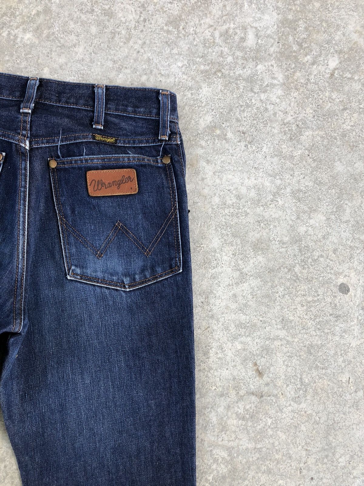 If Six Was Nine Y2k Wrangler Flared Jeans Distressed Jeans Size US 28 / EU 44 - 10 Thumbnail