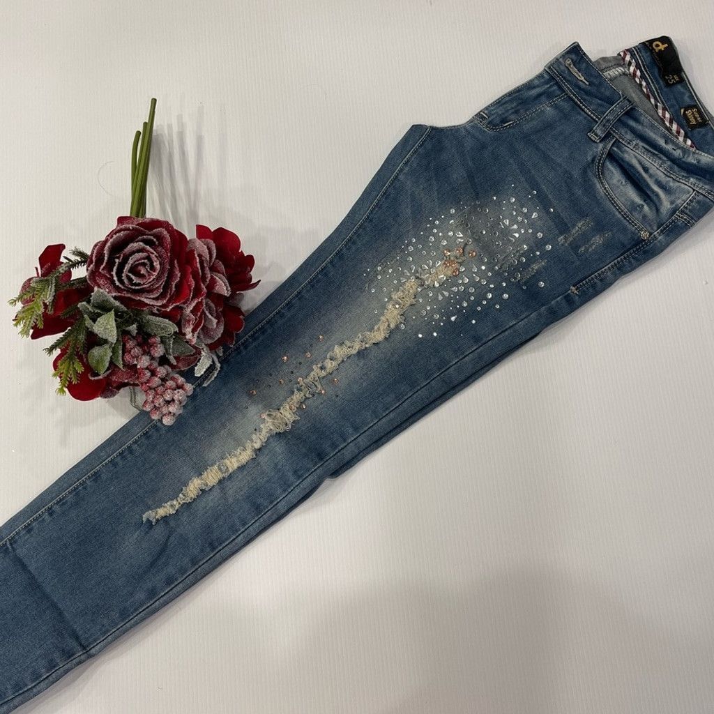 Other Daniela Tobler DT skinny jeans size 25 Size 25" / US 0 / IT 36 - 2 Thumbnail