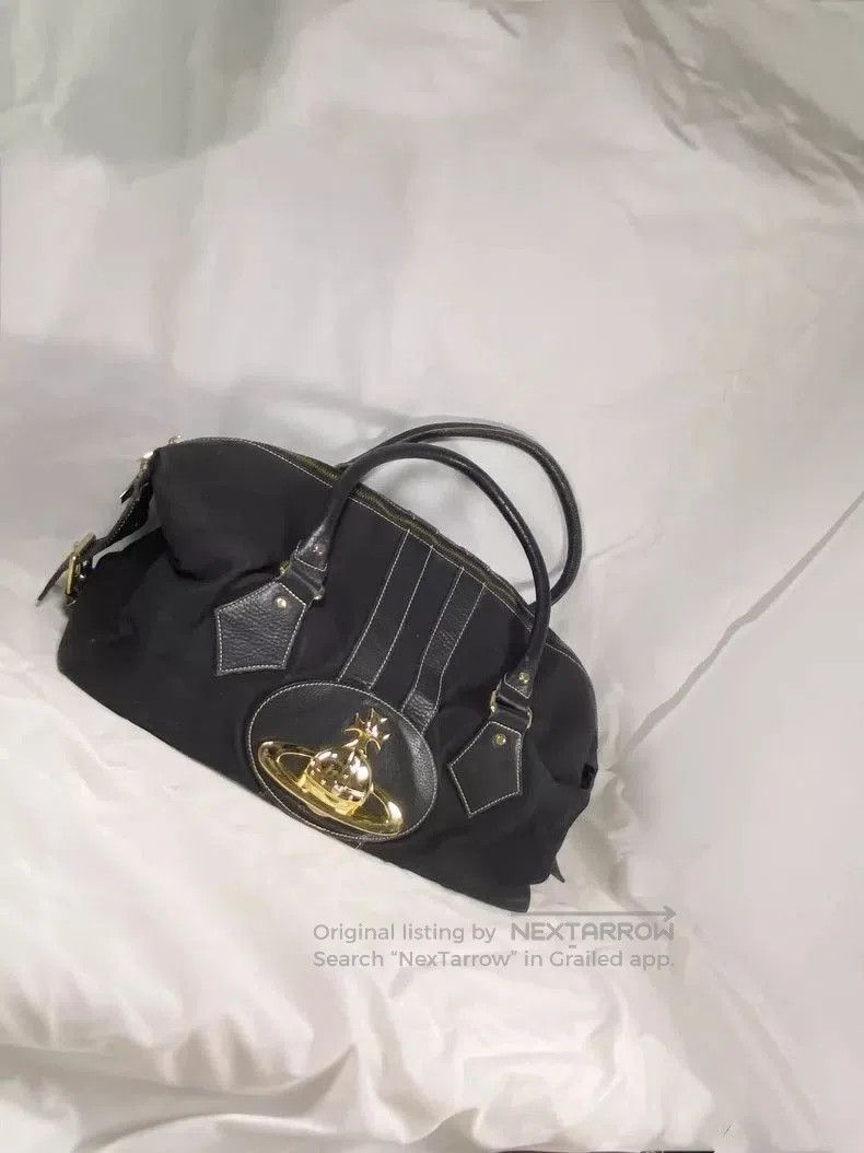 Vivienne Westwood Vivienne Westwood Boston Bag with Saturn Logo . Size ONE SIZE - 4 Thumbnail