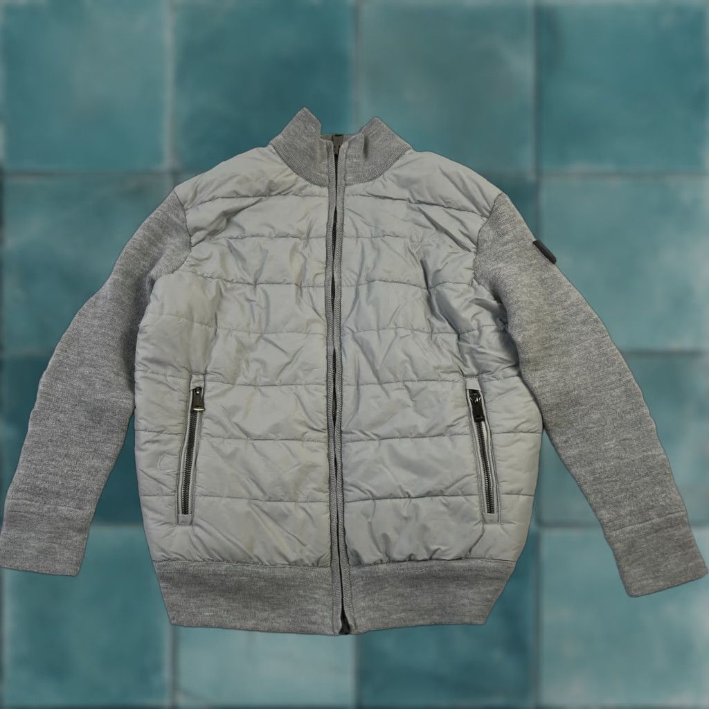 Ralph Lauren Polo Ralph Lauren Bomber Jacket Women's Medium Gray Wool Full Zip Long Sleeve Size M / US 6-8 / IT 42-44 - 1 Thumbnail
