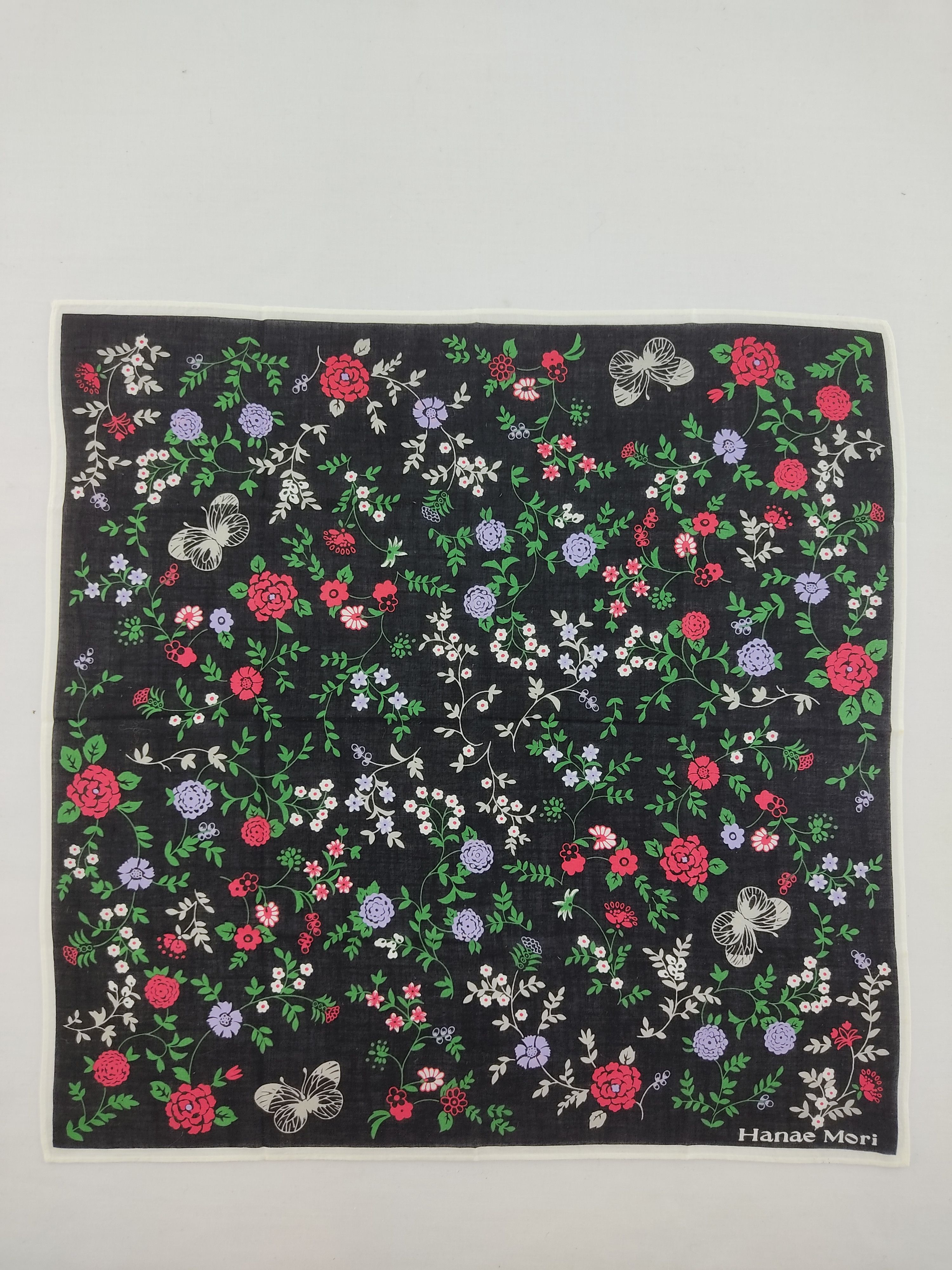 Designer × Hanae Mori × Japanese Brand Hanae Mori Handkerchief / Neckwear / Bandana Size ONE SIZE - 3 Thumbnail