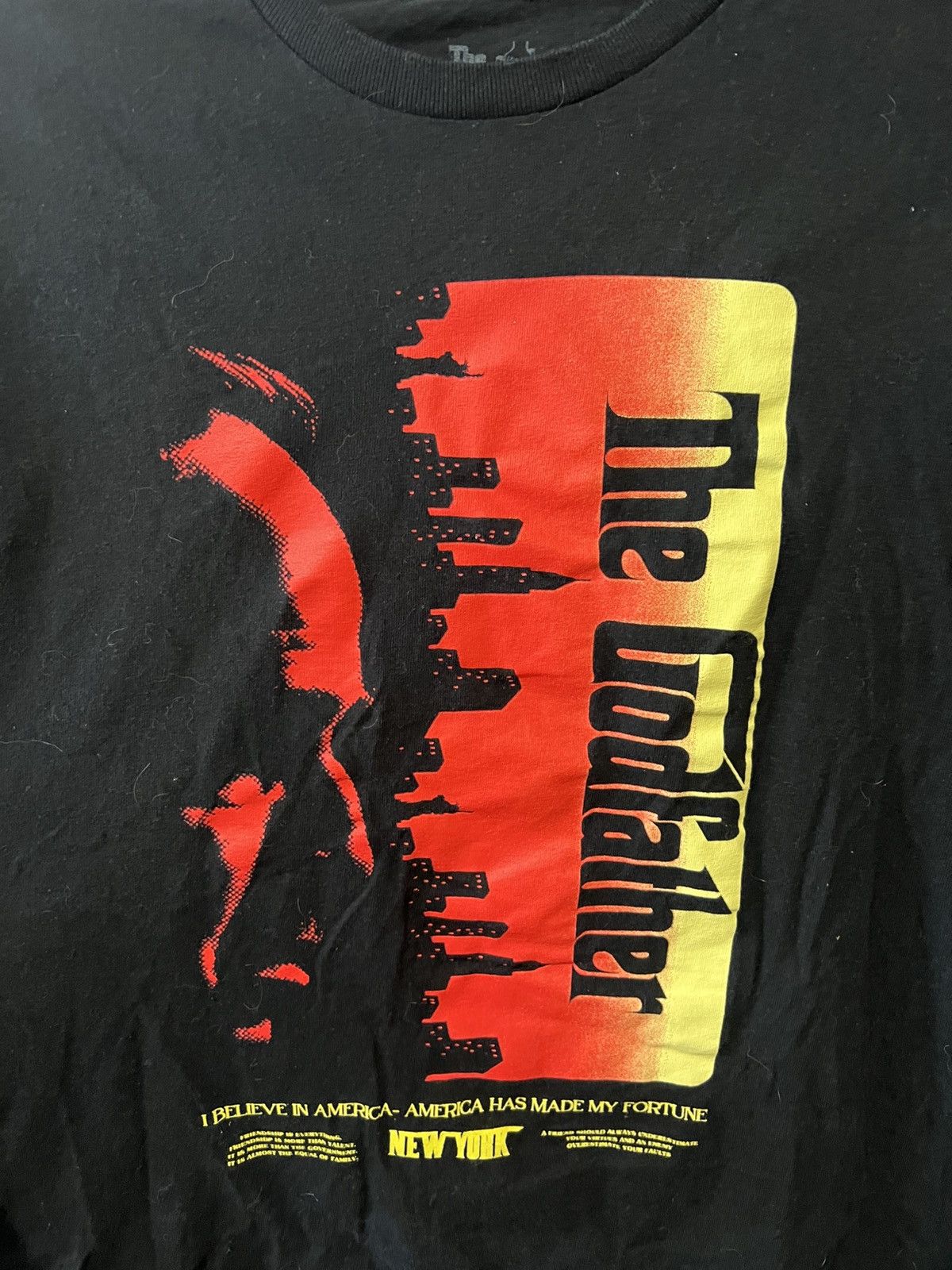 Band Tees VINTAGE THE GOD FATHER AOP BAND MOVIE PROMO T SHIRT GRAPHIC Size US M / EU 48-50 / 2 - 2 Thumbnail
