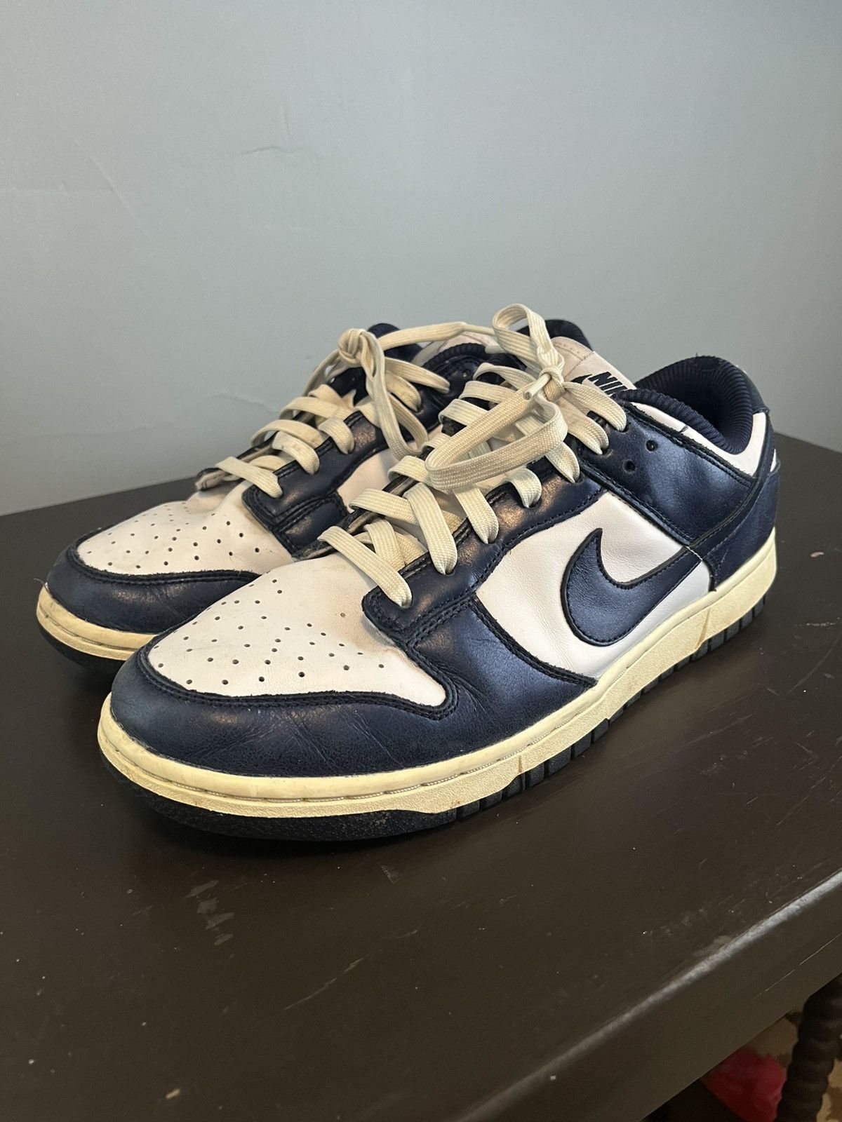 Nike Nike Dunk Low Vintage Navy - Men’s Size 10; Women’s Size 8 Size US 10 / EU 43 - 1 Thumbnail