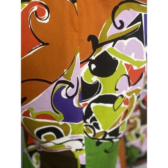Other VTG Dana Buchman Size 4 Blazer Jacket Multi Color Abstract P Size S / US 4 / IT 40 - 9 Thumbnail