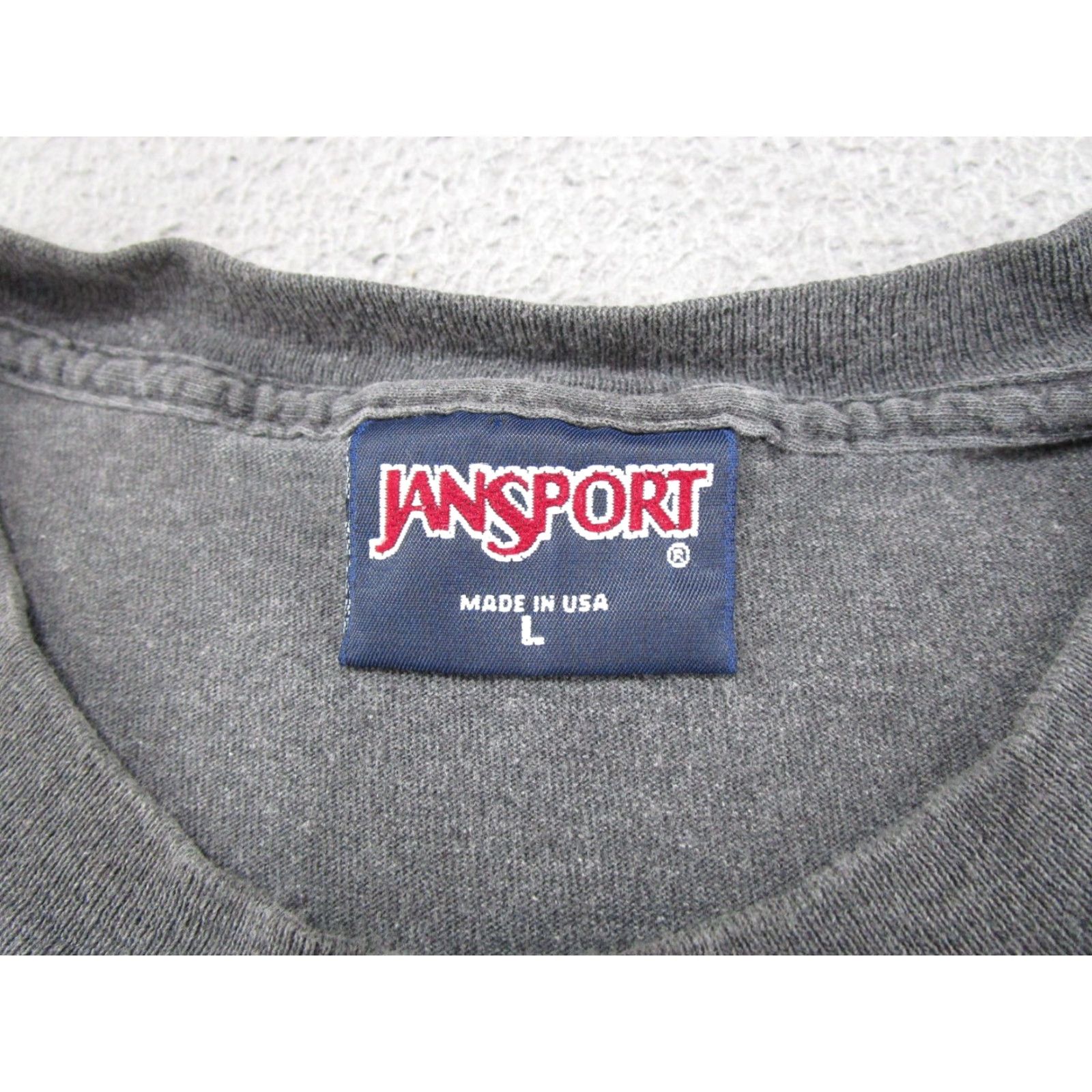Jansport VINTAGE JanSport Shirt Mens 90s Y2K 1990s New Mexico Military Institute Gray Cotton Crew Neck Short Sleeve L USA Made Size US L / EU 52-54 / 3 - 3 Thumbnail