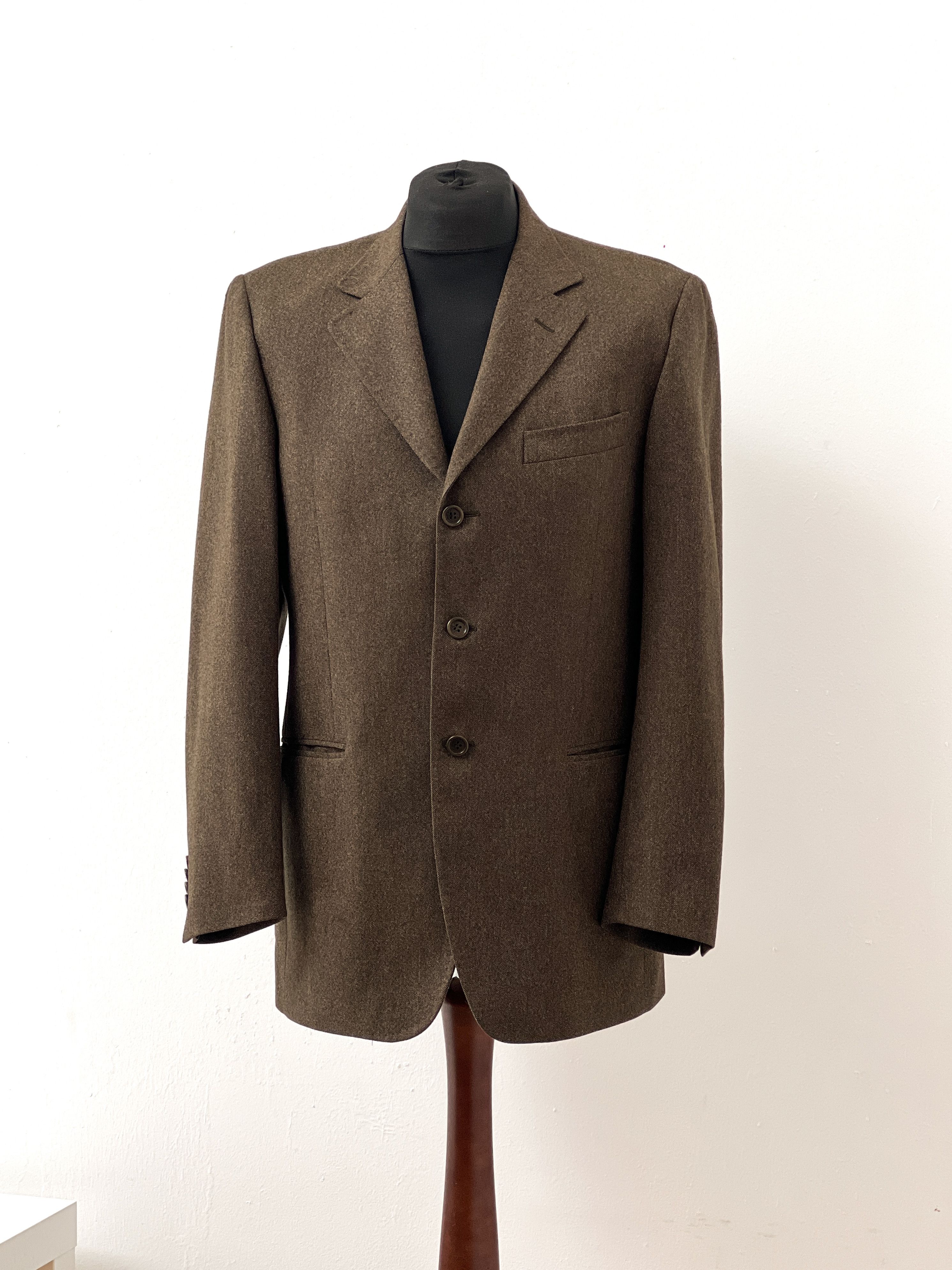 Vintage Prandino Vintage Pura Lana Vergine WoolMark blazer Size 54R - 1 Thumbnail