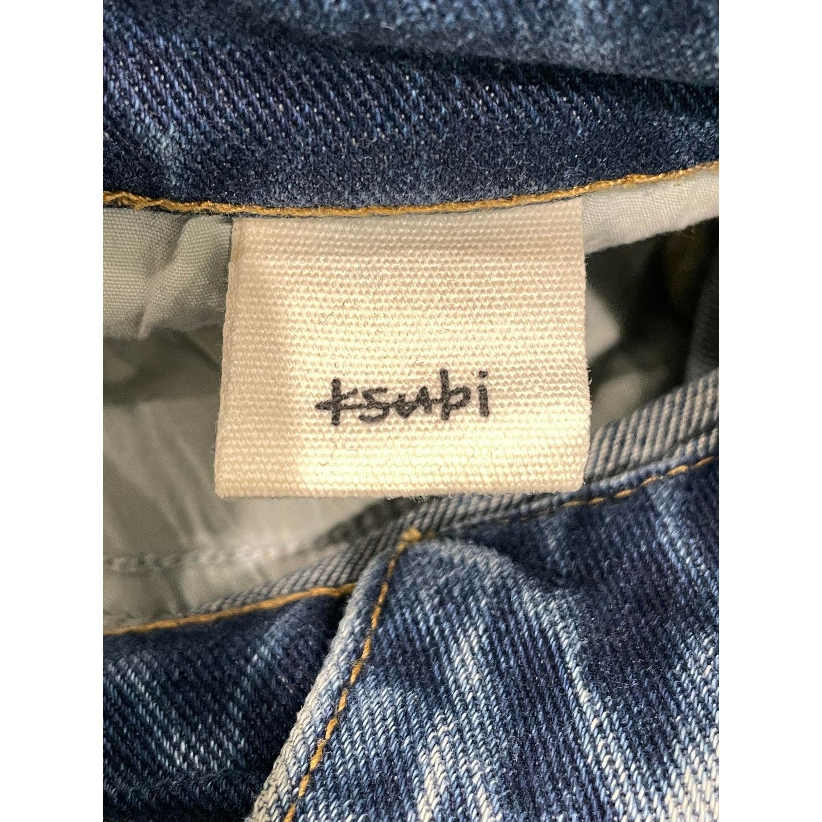 Ksubi Ksubi "Van Winkle Half Way" Light Wash Blue Jeans Size US 31 - 6 Thumbnail