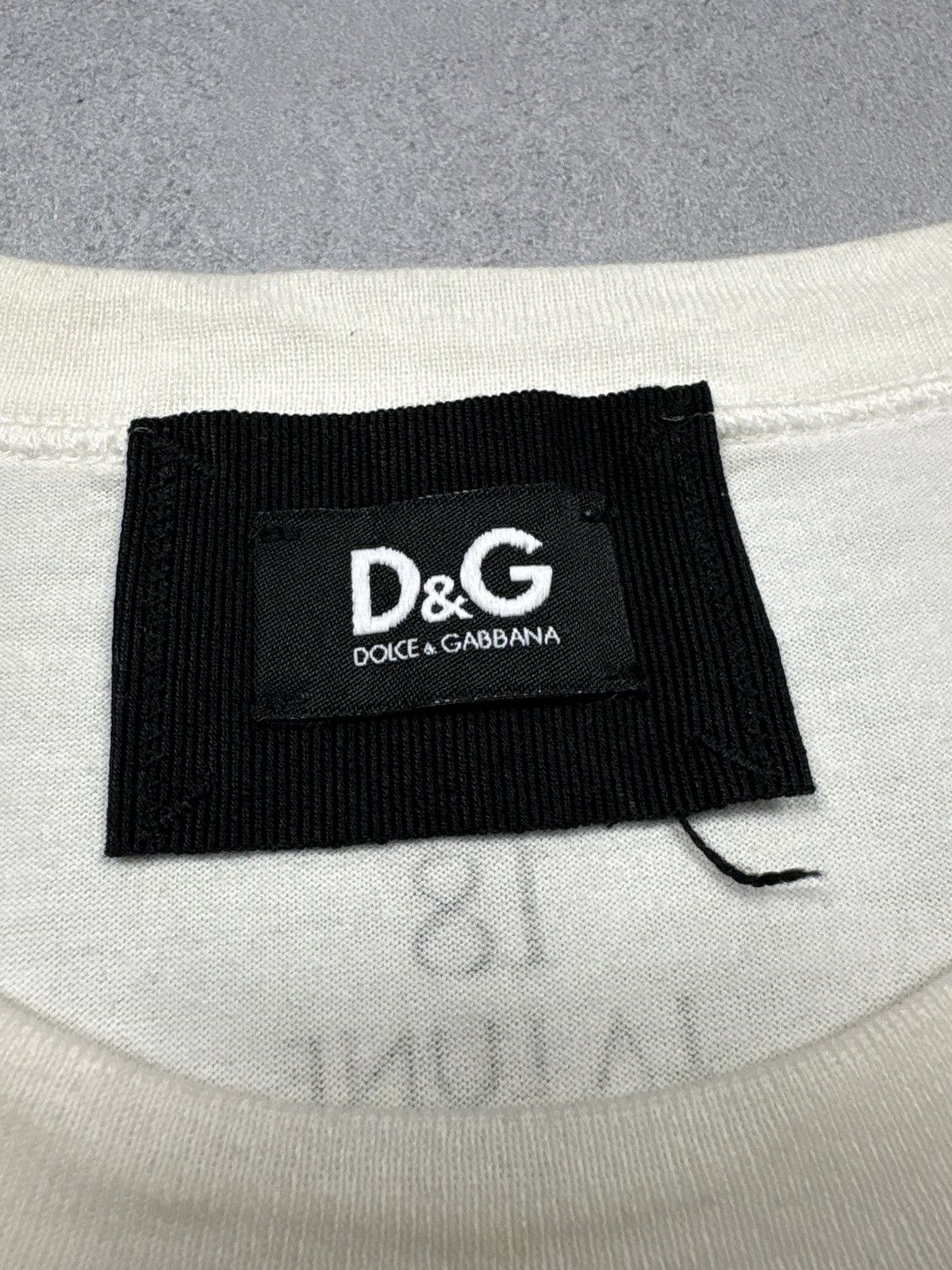 Dolce & Gabbana Vintage Dolce & Gabbana D&G Claudia Schiffer La Lune 18 Tee Size US L / EU 52-54 / 3 - 17 Thumbnail