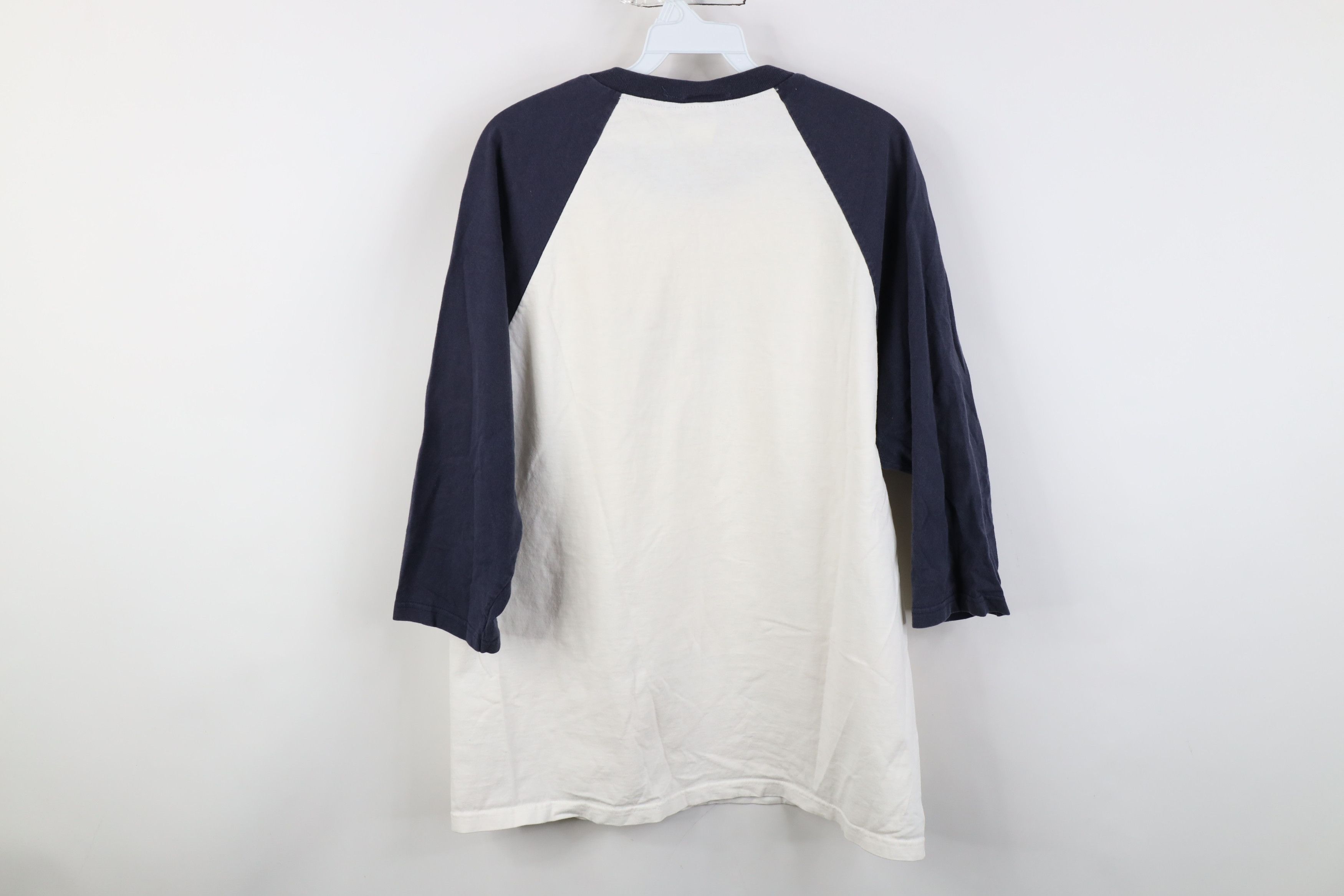 Vintage Vintage Y2K 2007 Tigers Baseball 3/4 Sleeve Raglan T-Shirt Size US L / EU 52-54 / 3 - 12 Thumbnail