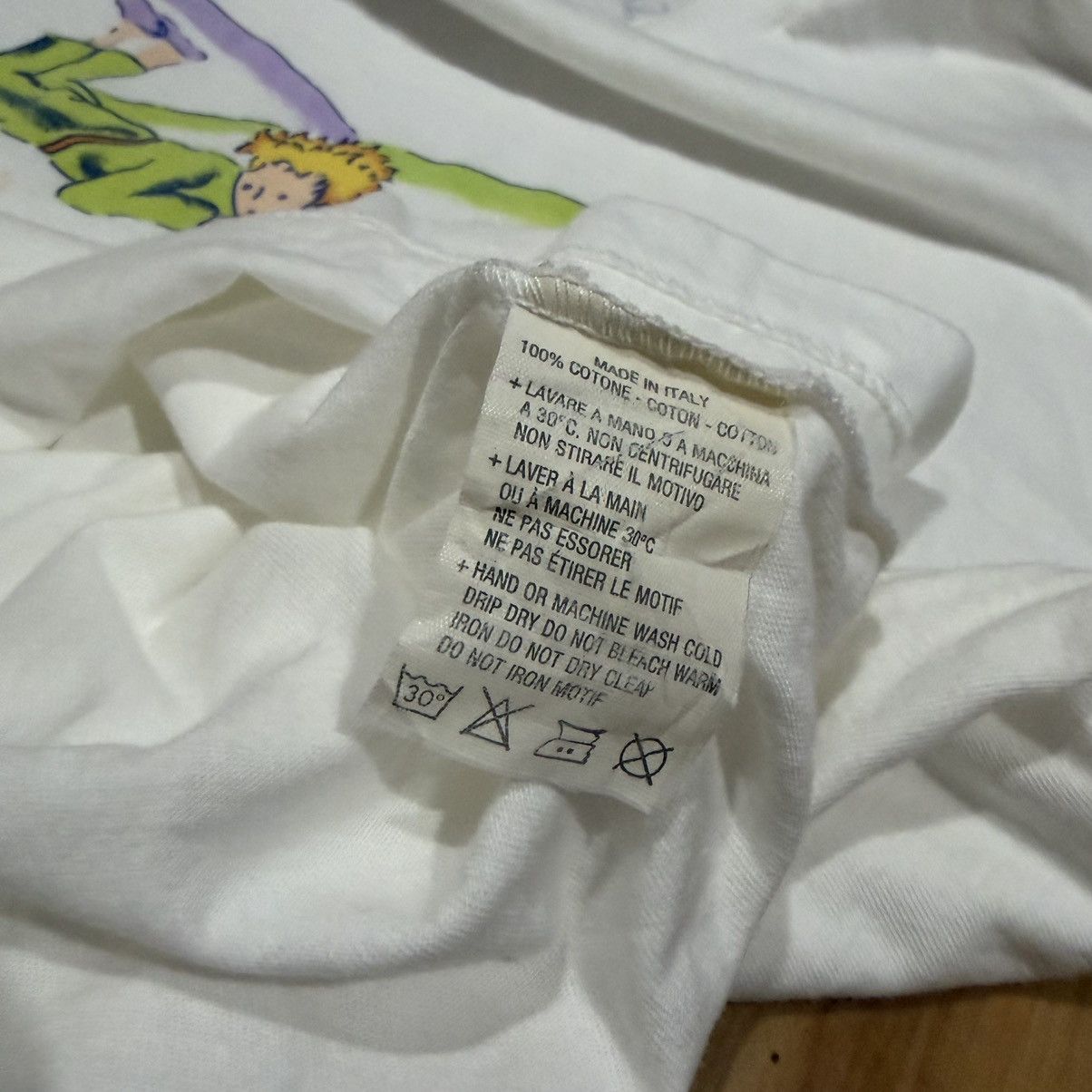 Vintage Vintage 90s le petit prince t-shirt Size US S / EU 44-46 / 1 - 5 Thumbnail