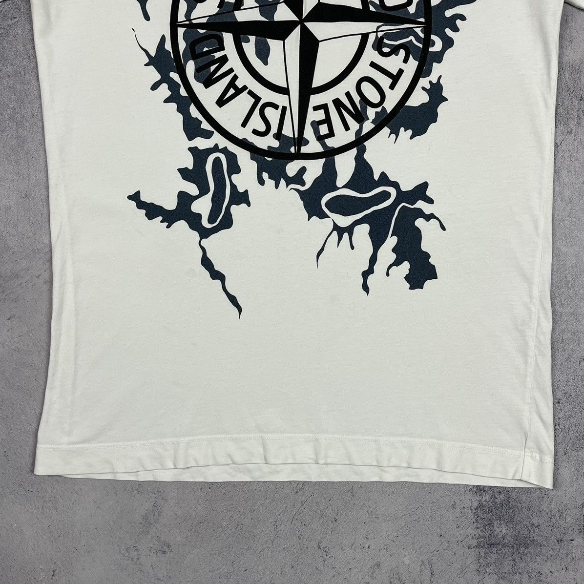 Stone Island Vintage Stone Island Junior big logo T Shirt 00’s Size US S / EU 44-46 / 1 - 6 Thumbnail