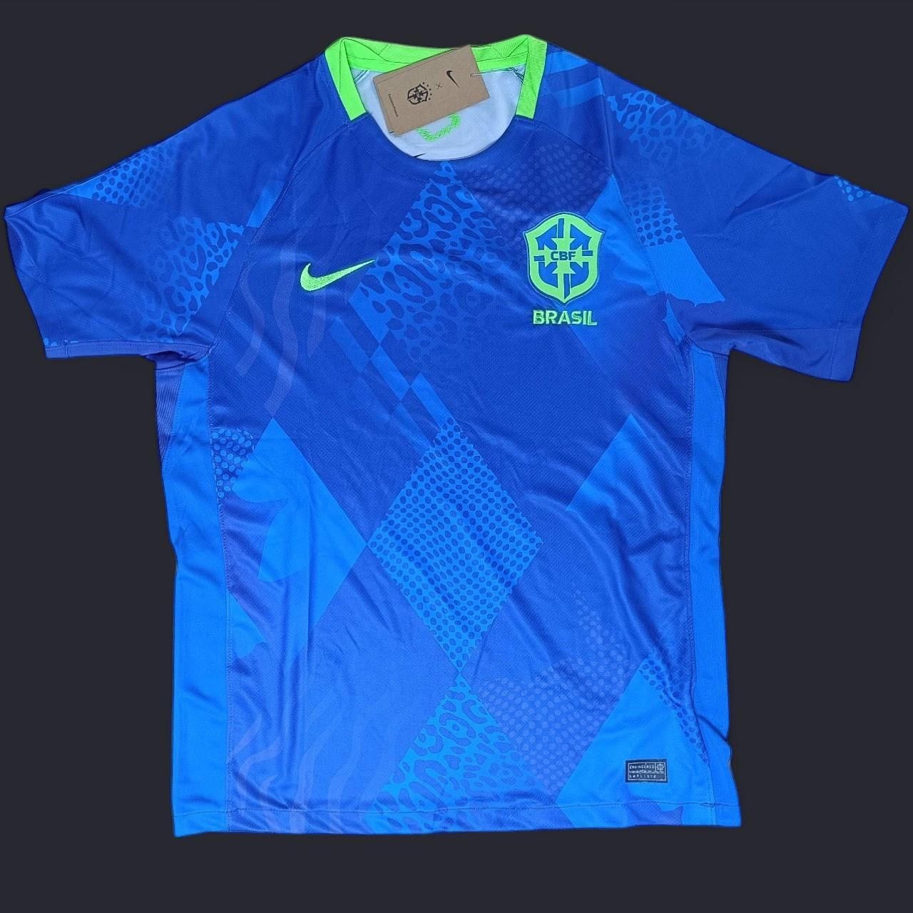Nike Brazil Stadium Jersey Size US XL / EU 56 / 4 - 1 Thumbnail