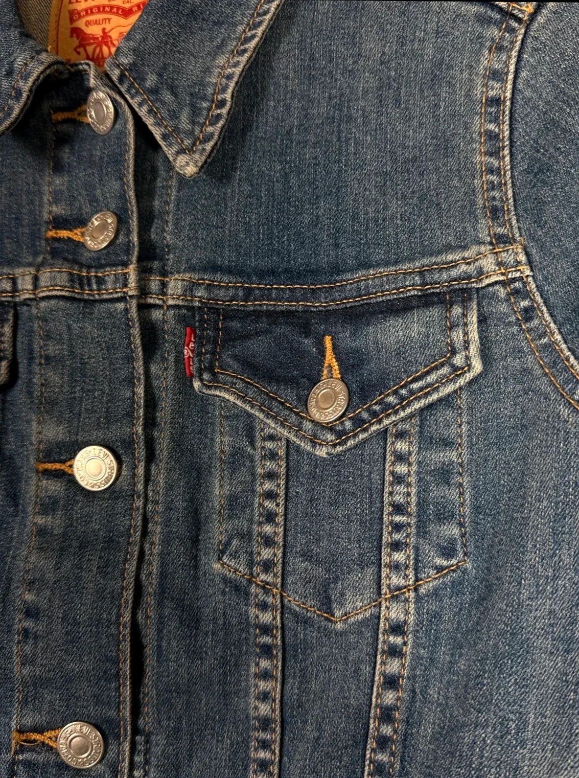 Levi's Levi’s Women Original Trucker Denim Jacket Navy Size US S / EU 44-46 / 1 - 3 Thumbnail