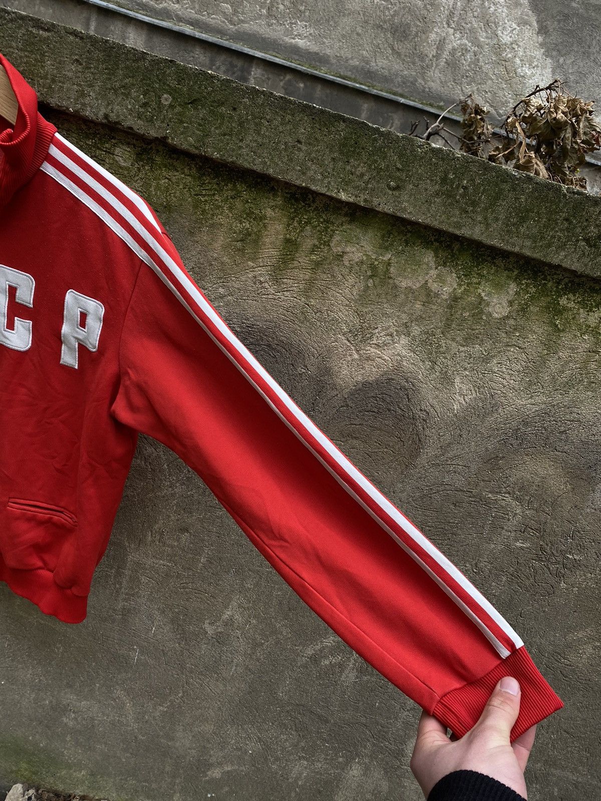 Adidas Vintage Adidas Ussr Y2K Soccer Zip Size US M / EU 48-50 / 2 - 6 Thumbnail