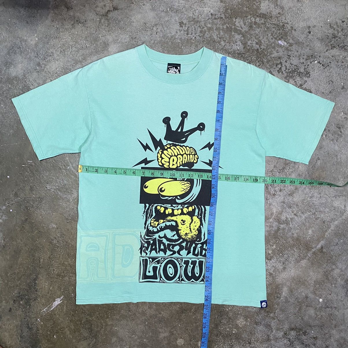 Vintage Vintage Jow Skateboard Mad Brains Skate T Shirt Size US M / EU 48-50 / 2 - 14 Thumbnail
