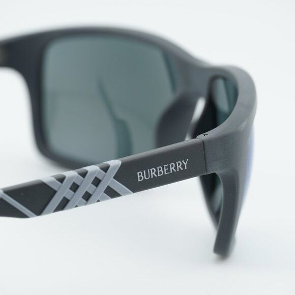 Burberry Burberry BE4483 423355 Sunglasses Grey Rectangle Frame Size ONE SIZE - 7 Thumbnail