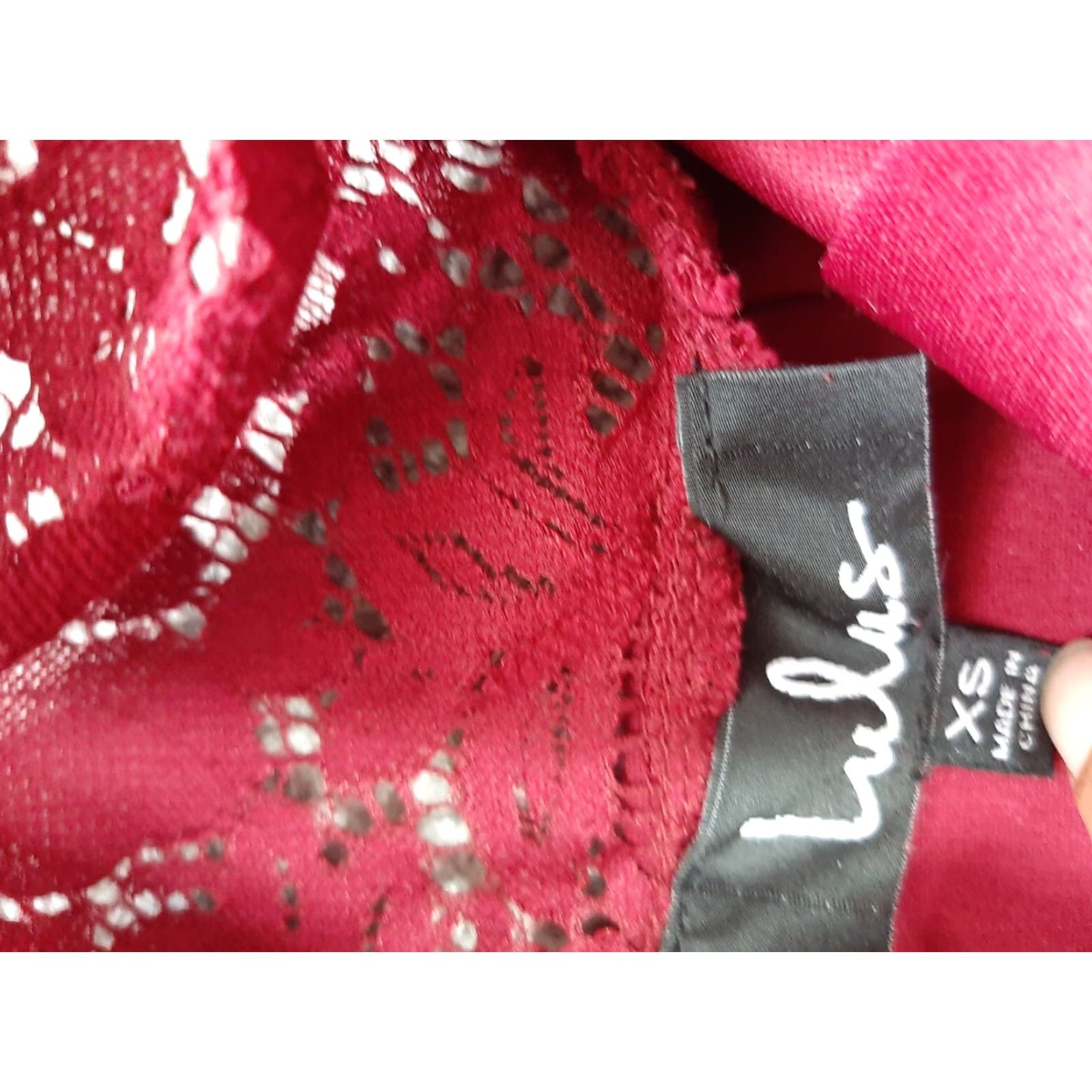Lulus Lulus Dress Womens XS Red Sleeveless Knee Length A-Line Dress Size XS / US 0-2 / IT 36-38 - 5 Thumbnail
