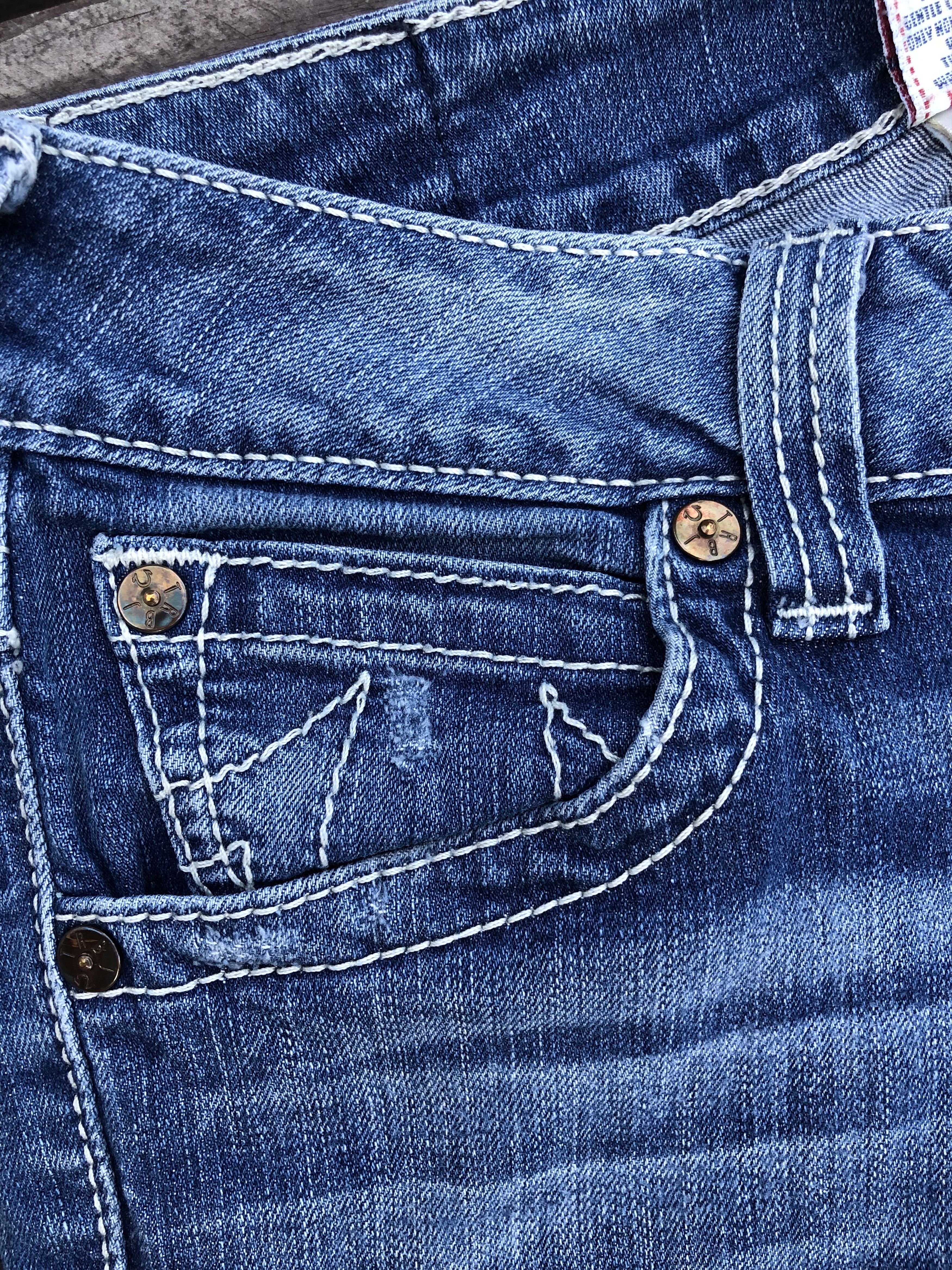 True Religion Vintage Y2K True Religion Straight Denim Jeans Size 28 Size 28" / US 6 / IT 42 - 6 Thumbnail