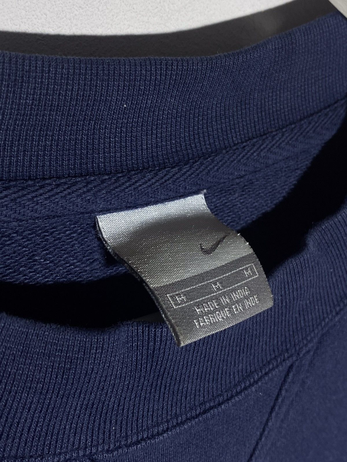 Nike 🔥 Vintage Nike Y2k Swoosh Logo Boxy Sweatshirt Navy Blue Size US M / EU 48-50 / 2 - 10 Thumbnail