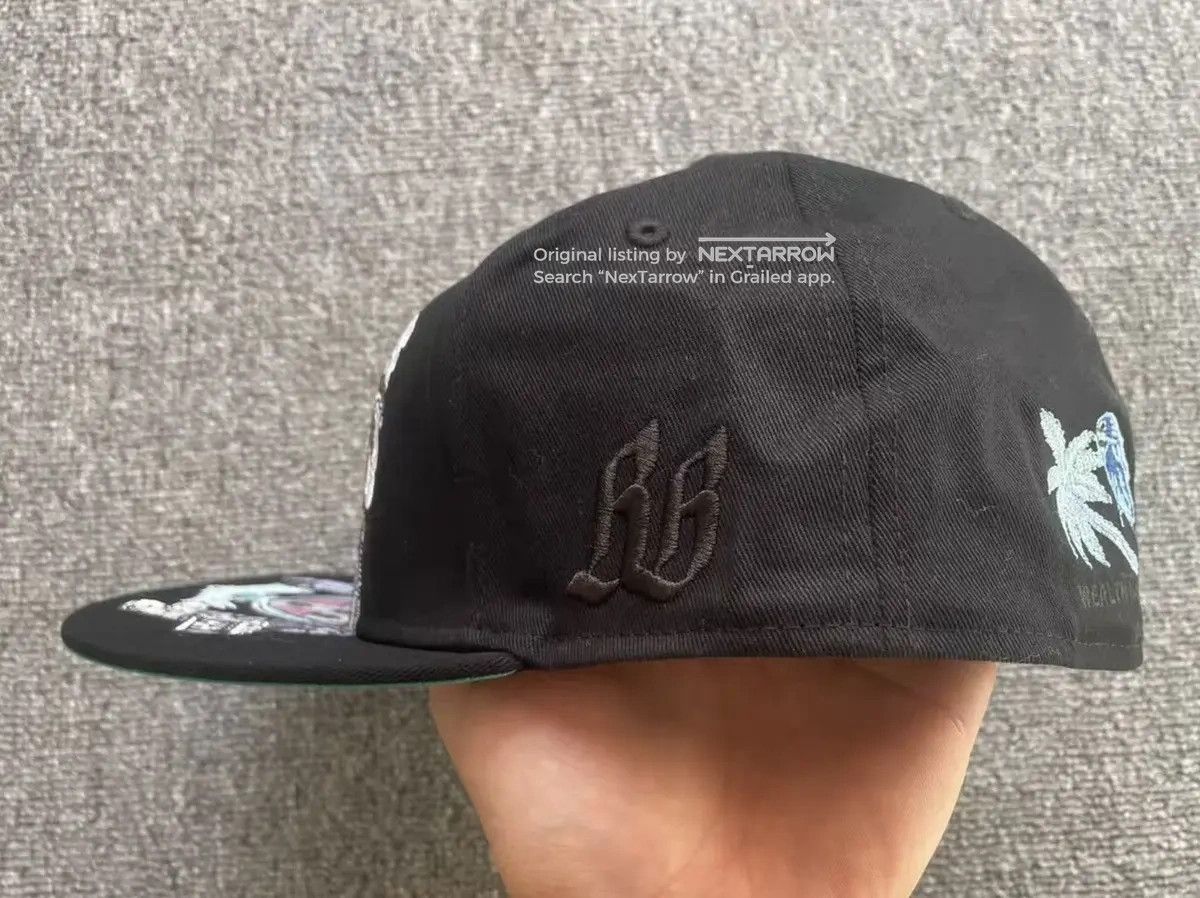 Bbc Icecream Fully Embroidered Astronaut Baseball Cap in Black, Men's — image 4 of 6
