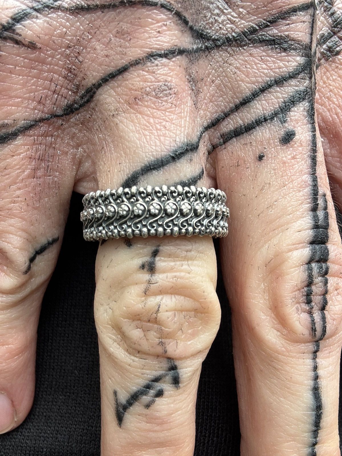 Other Geoff Thomas Designs “Till Death” Wedding Band — Sterling Size ONE SIZE - 1 Thumbnail