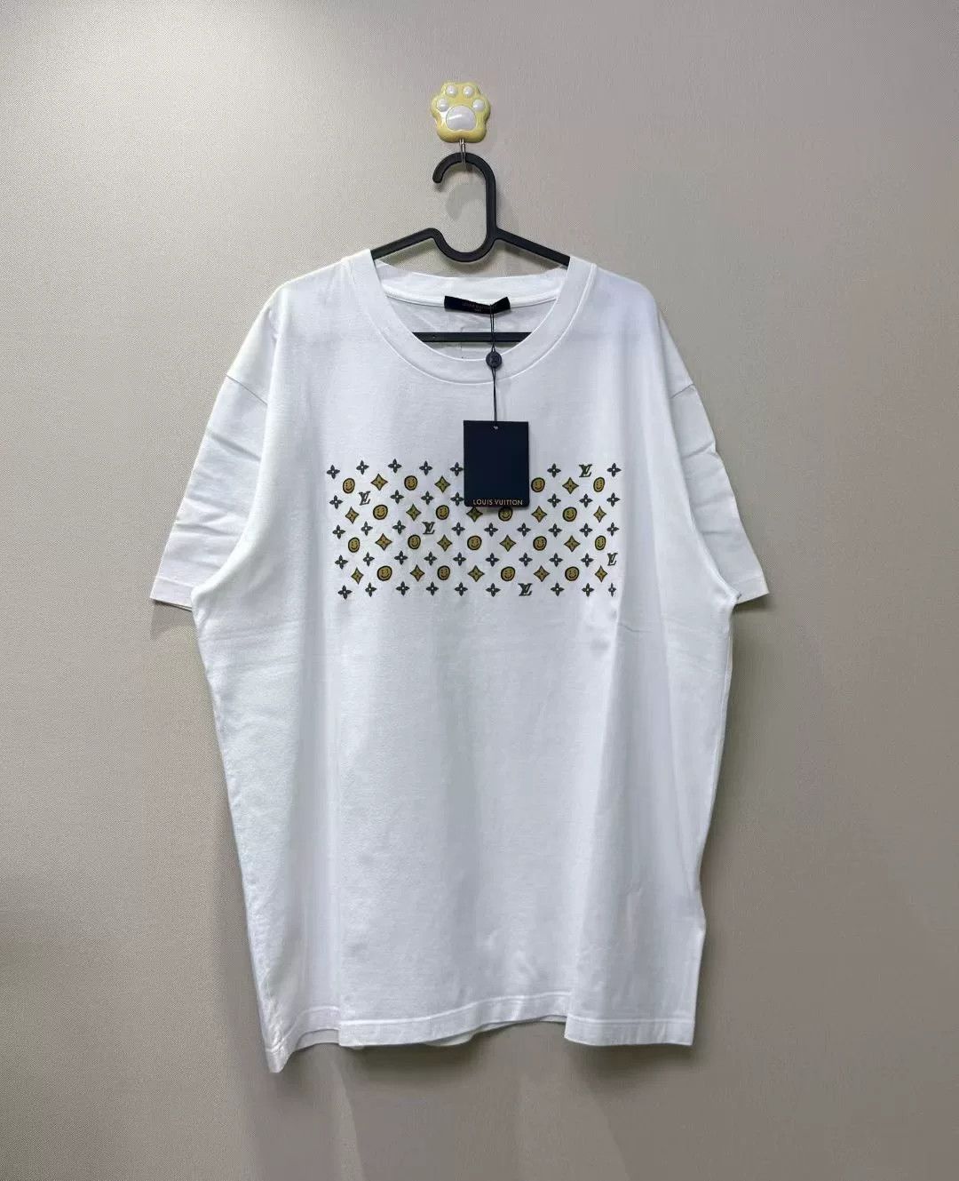 Virgil Abloh Louis Vuitton x CPFM Smile Logo Tee Size US XL / EU 56 / 4 - 1 Thumbnail