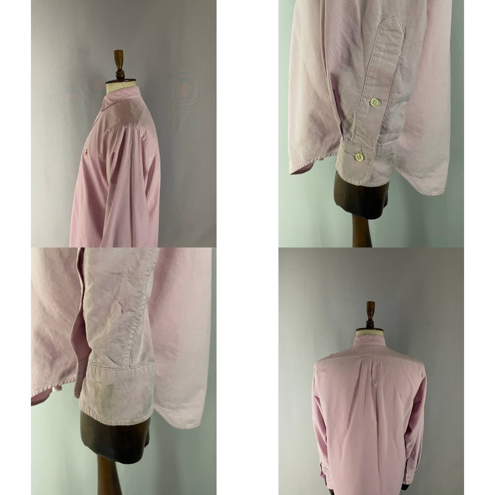 Polo Ralph Lauren Polo Ralph Lauren Shirt Mens 34 Pink Casual Size Cotton Long Sleeve Button Size US S / EU 44-46 / 1 - 8 Thumbnail
