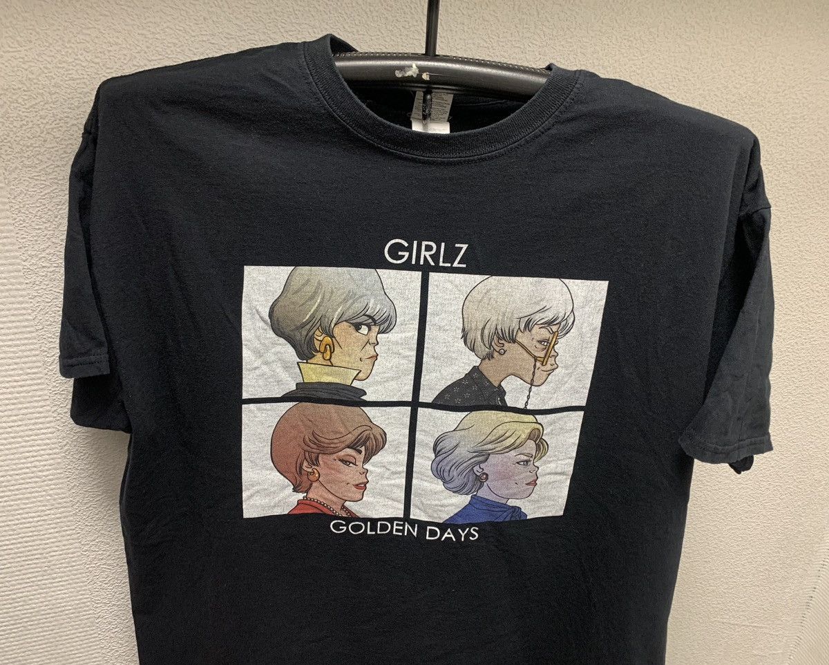 Band Tees Gorillaz golden days Girlz black vintage rock t-shirt Xl Size US XL / EU 56 / 4 - 2 Thumbnail